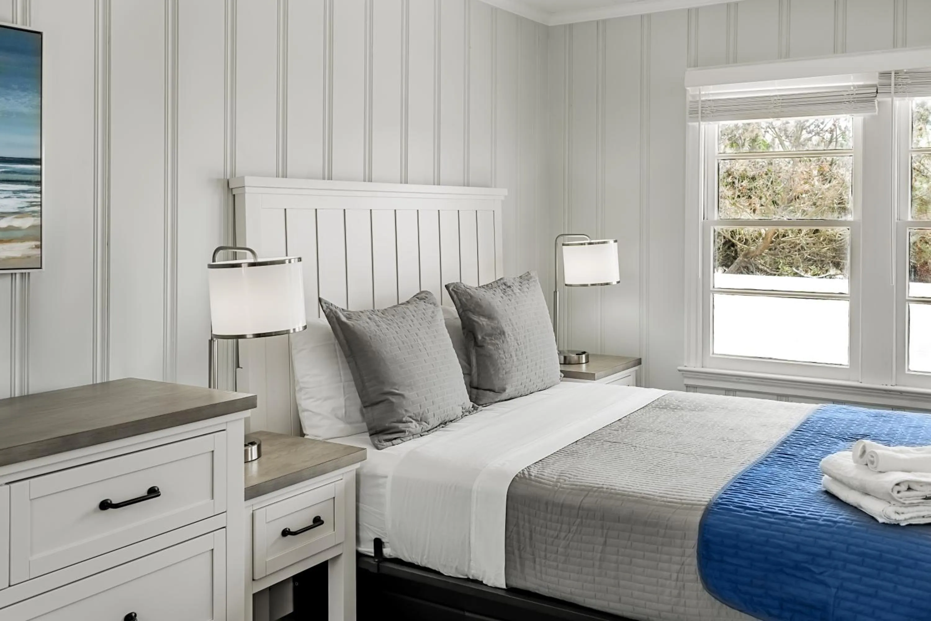 Bed in Mia's Boutique Hotel