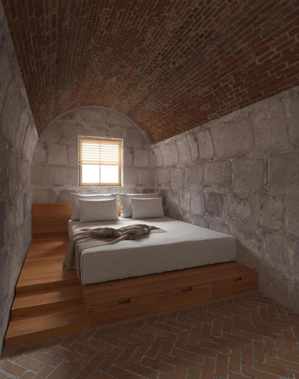 Bed in Palacio Guaqui by Ananay Hotels