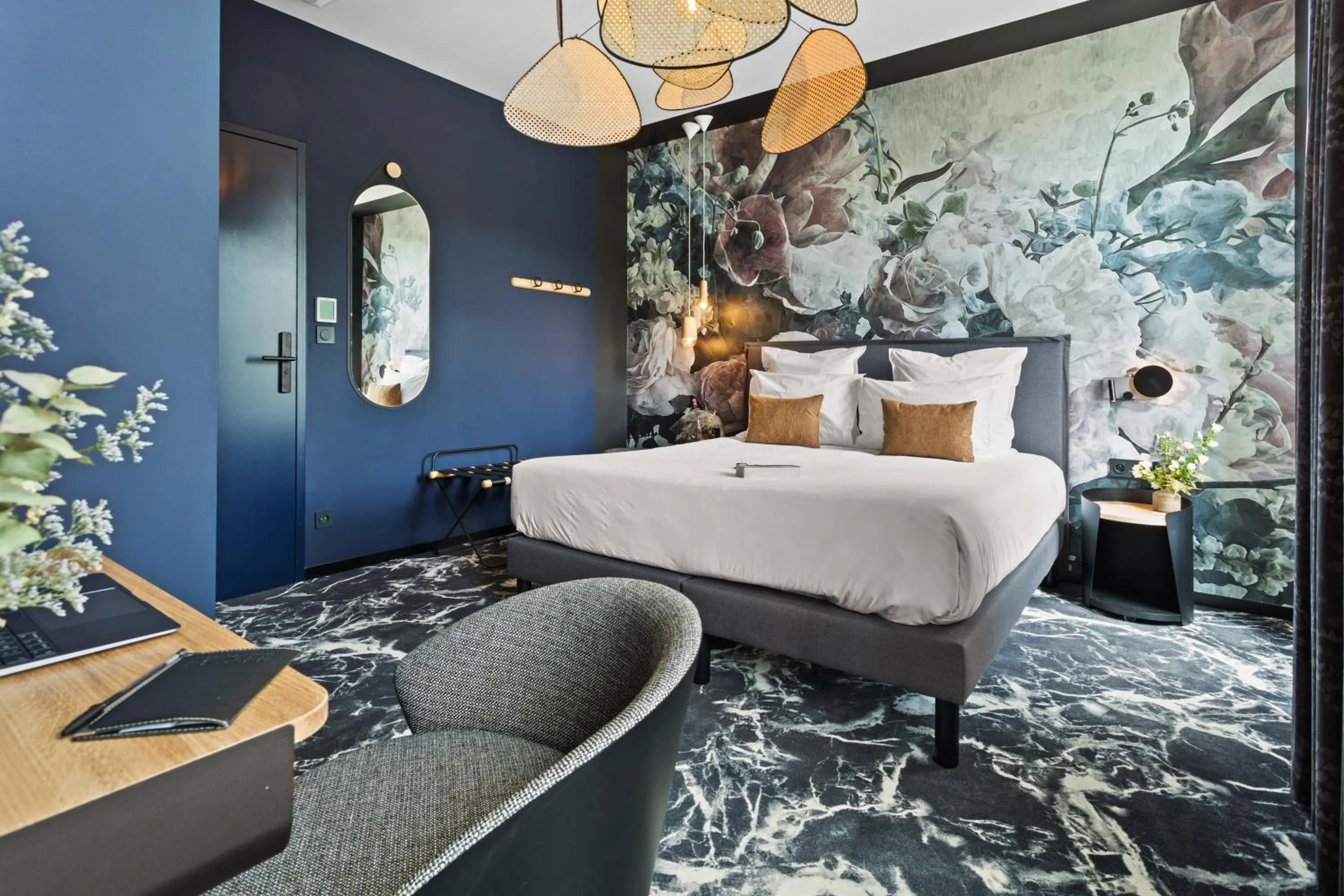 Bed in LE RITUEL HOTEL & SPA