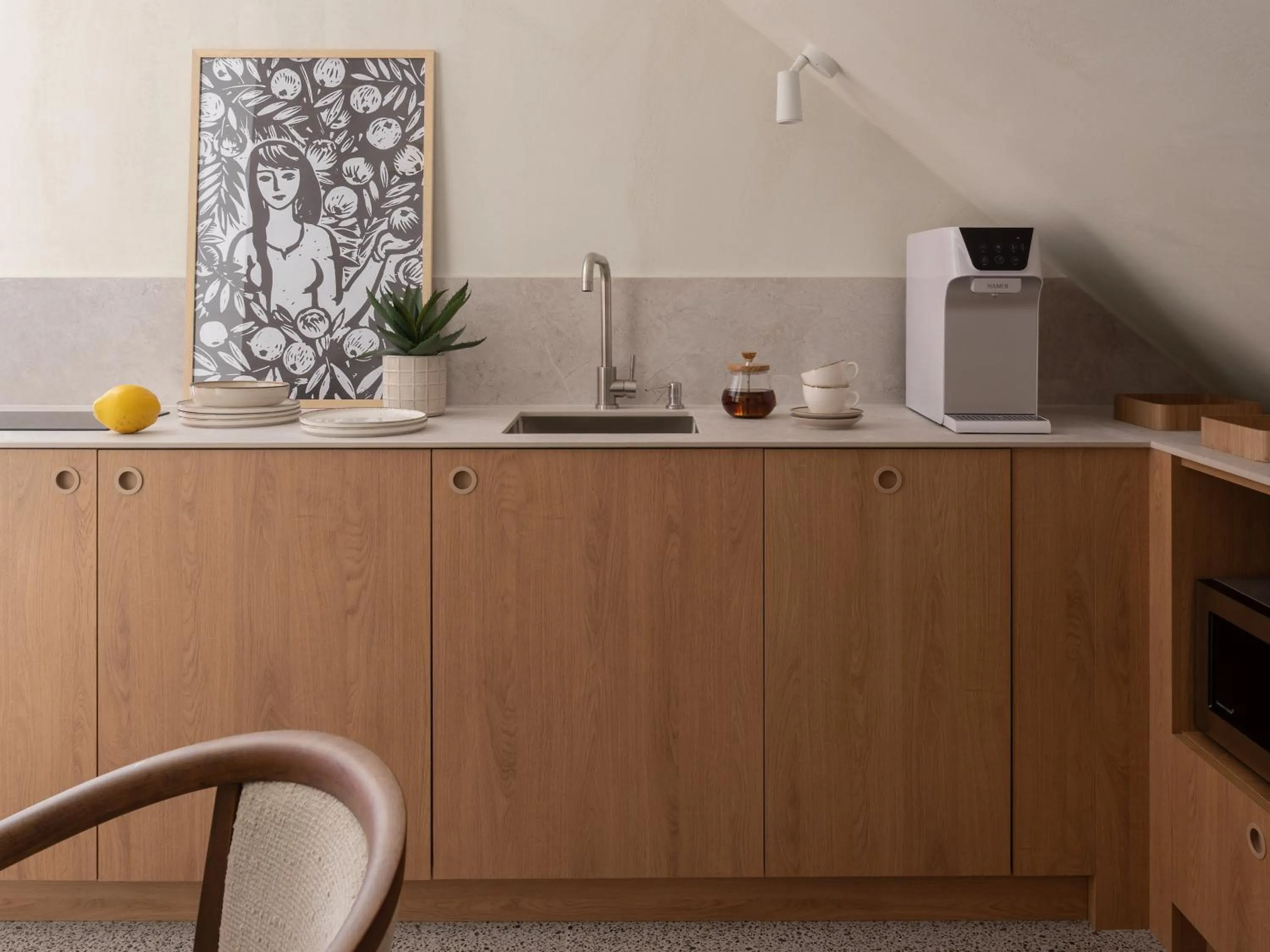 Kitchen or kitchenette in Apart-In Georgia