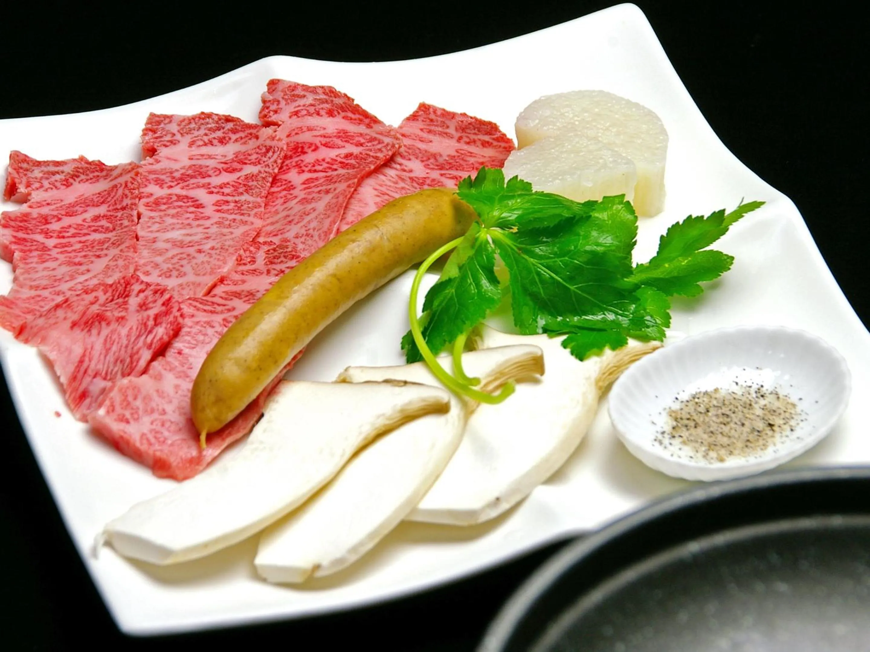 Food close-up in Takarabune Onsen Yumoto Kotobuki