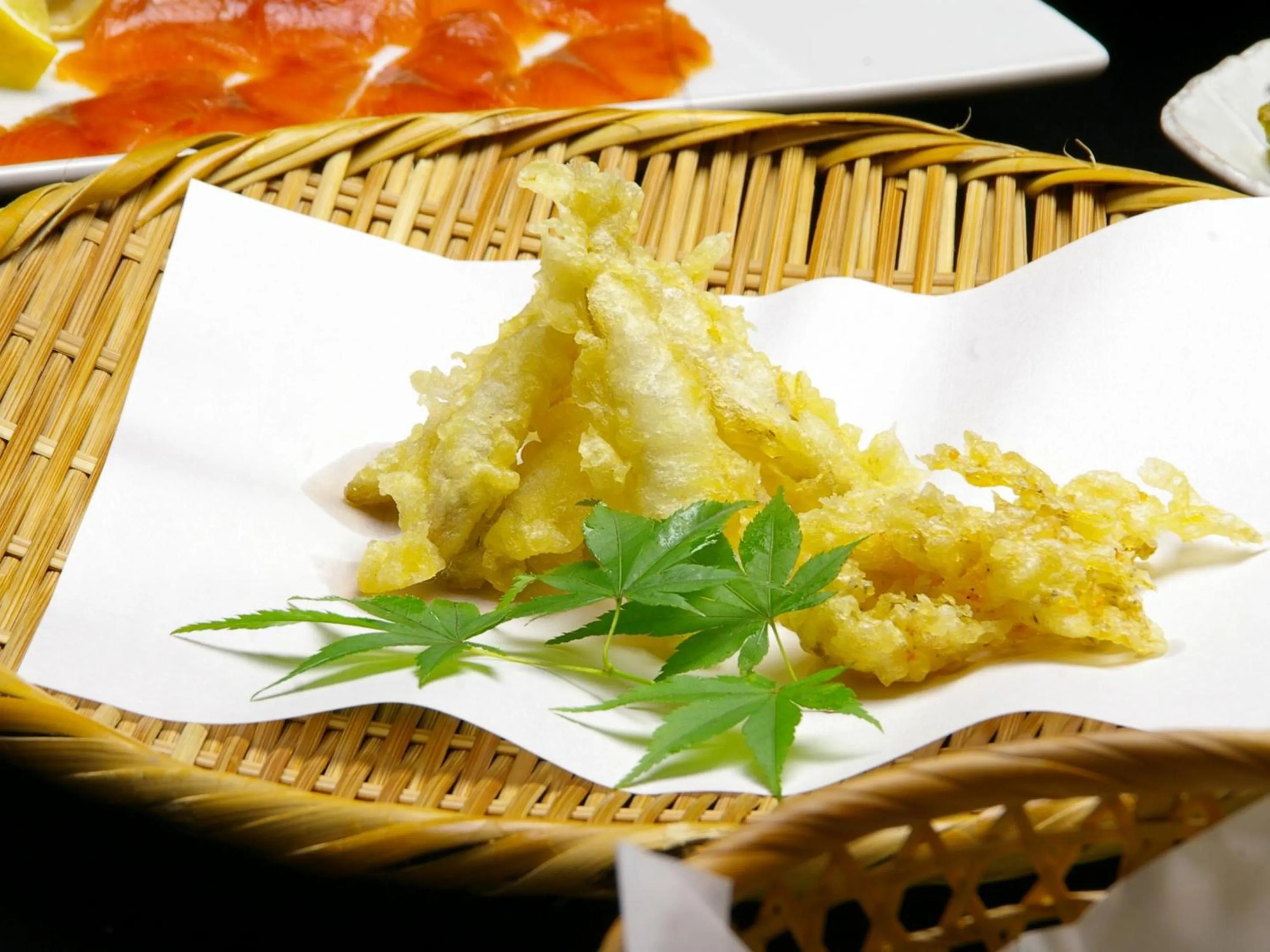 Food close-up in Takarabune Onsen Yumoto Kotobuki