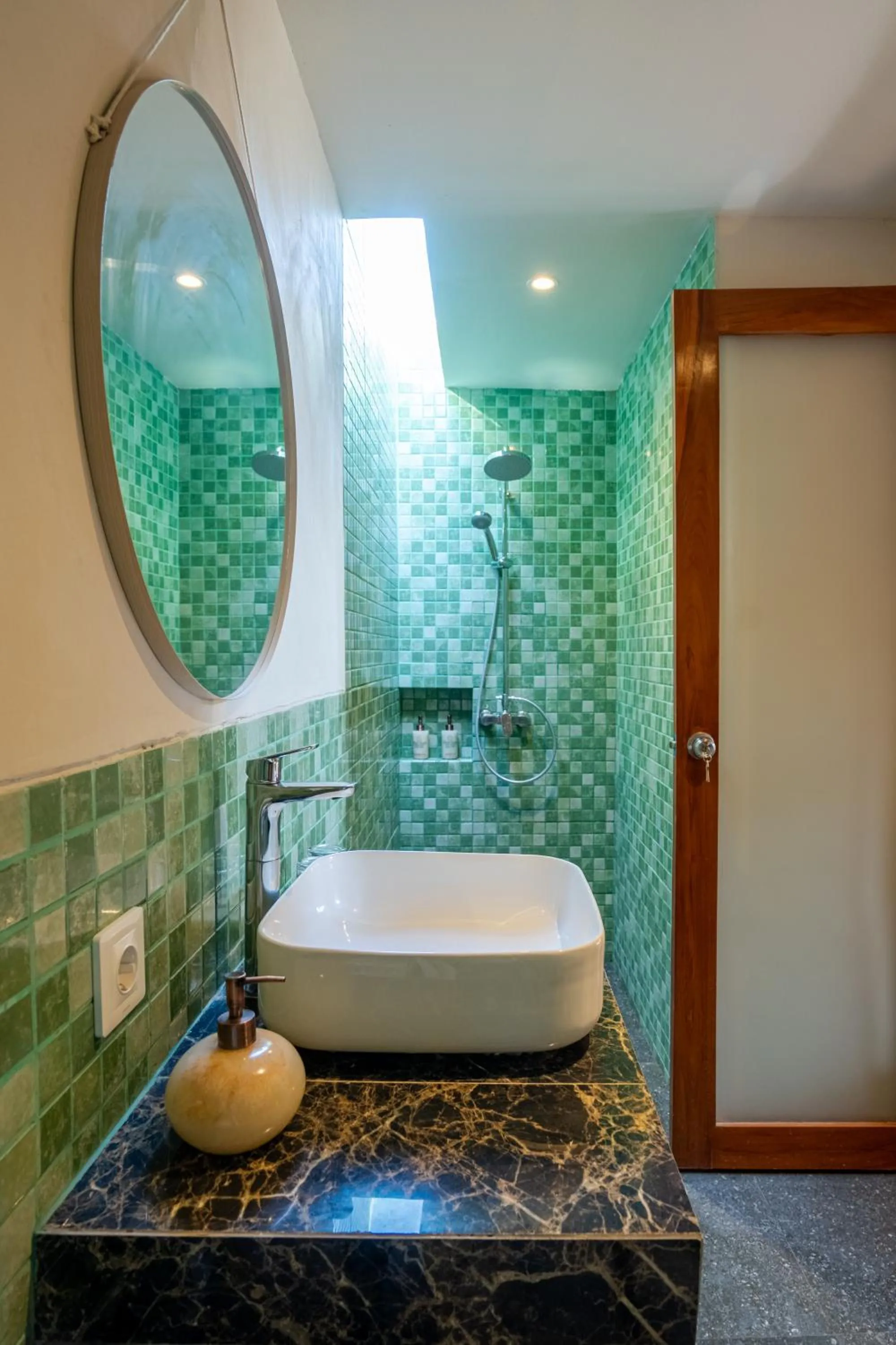Shower in Abian Klumpu Villa & Spa Sanur Bali