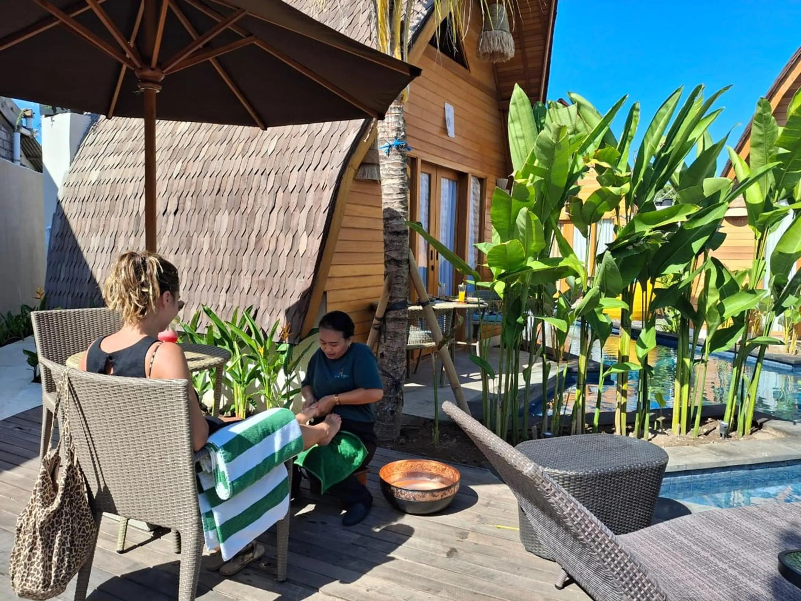 Massage in Abian Klumpu Villa & Spa Sanur Bali