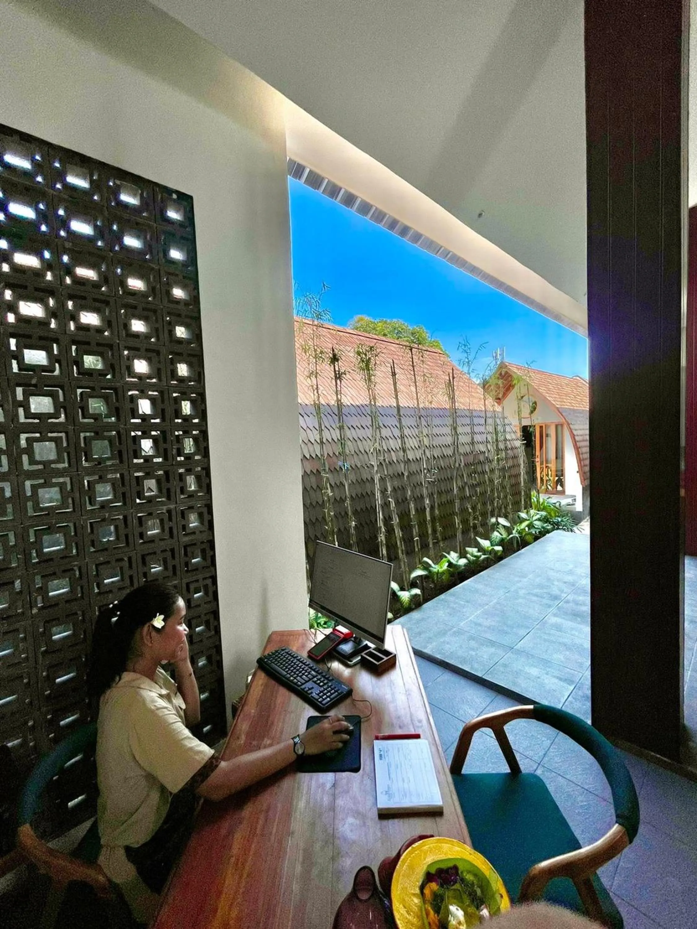 Lobby or reception in Abian Klumpu Villa & Spa Sanur Bali