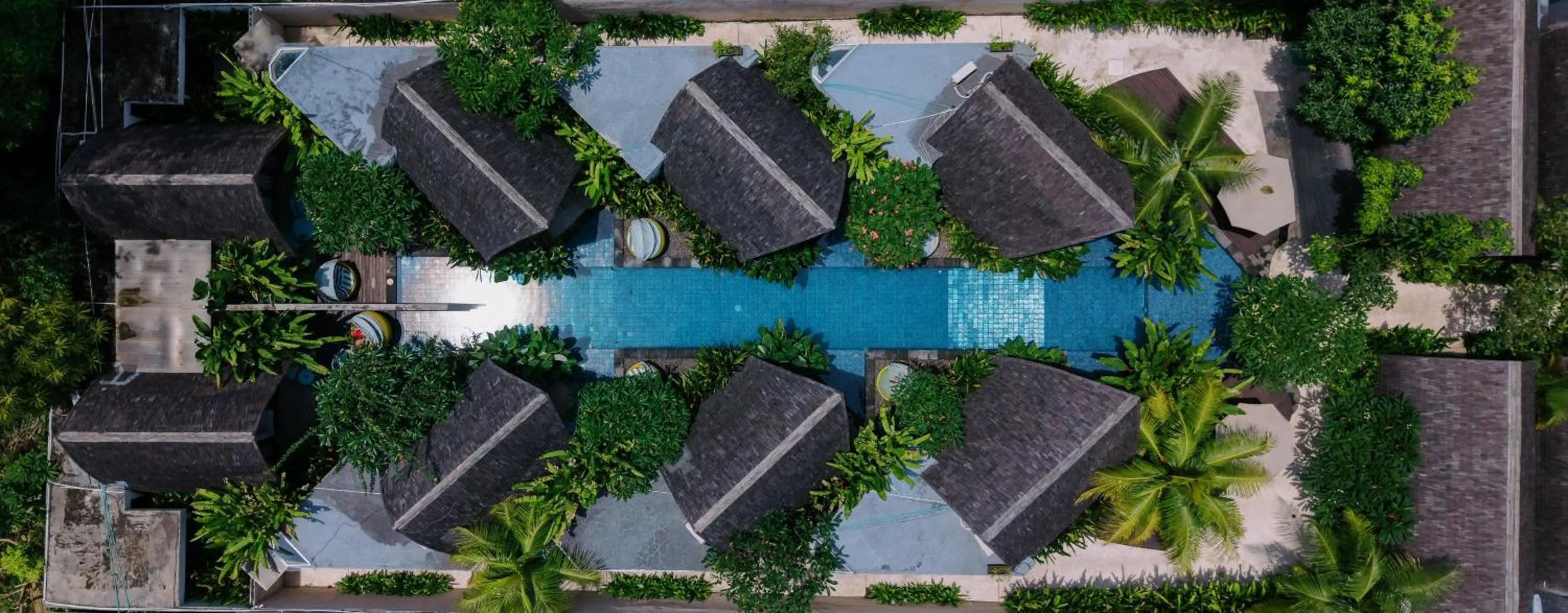 Bird's eye view in Abian Klumpu Villa & Spa Sanur Bali