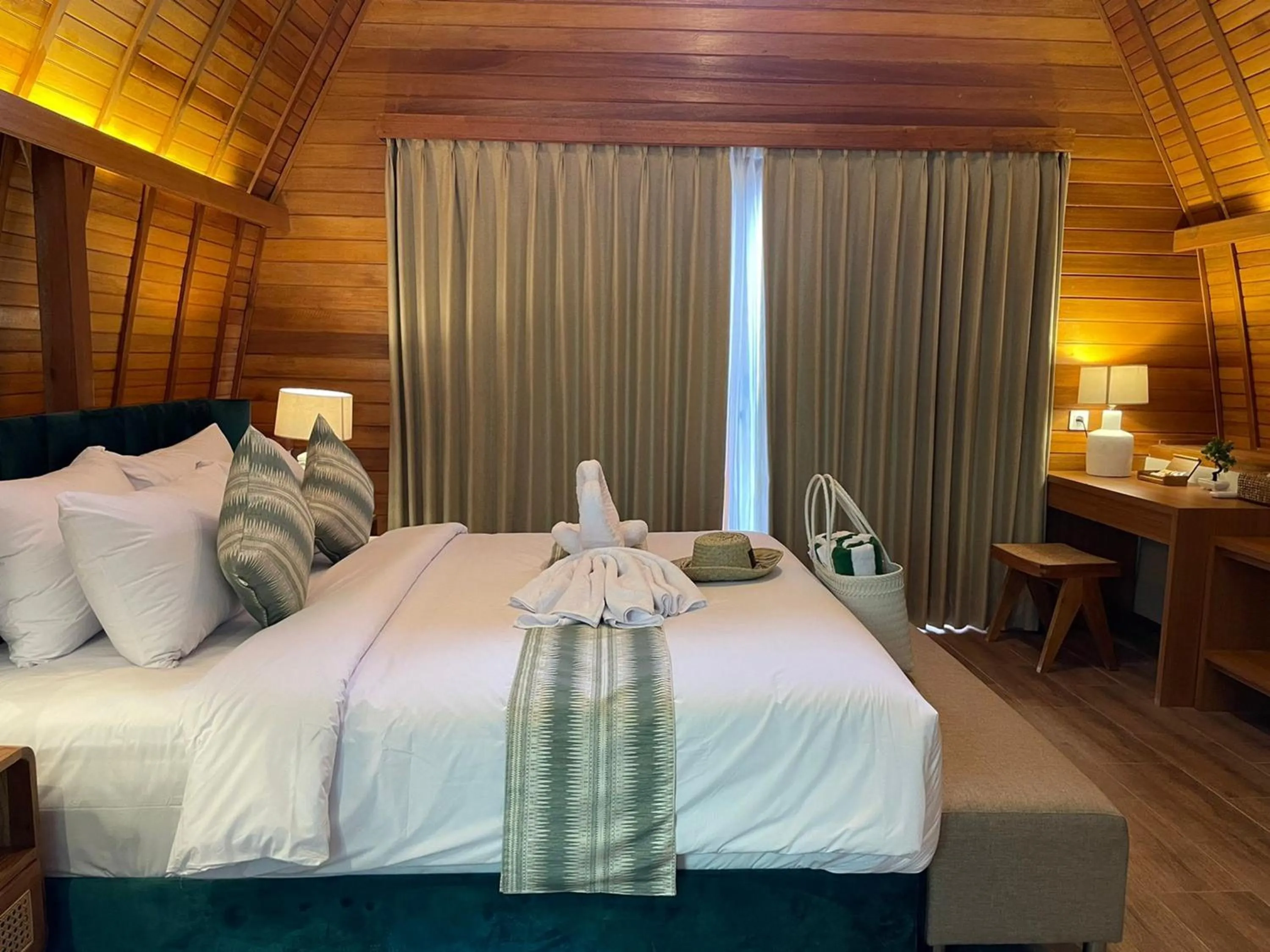 Bed in Abian Klumpu Villa & Spa Sanur Bali