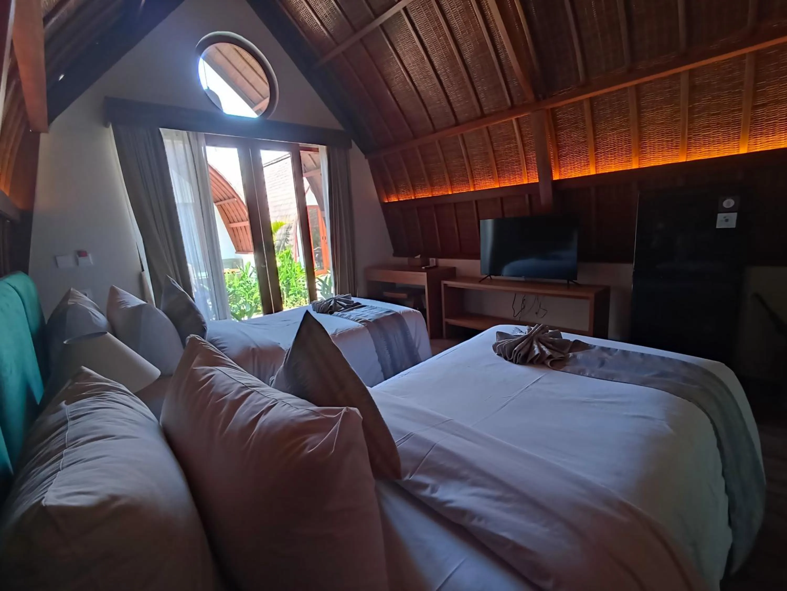 Bed in Abian Klumpu Villa & Spa Sanur Bali