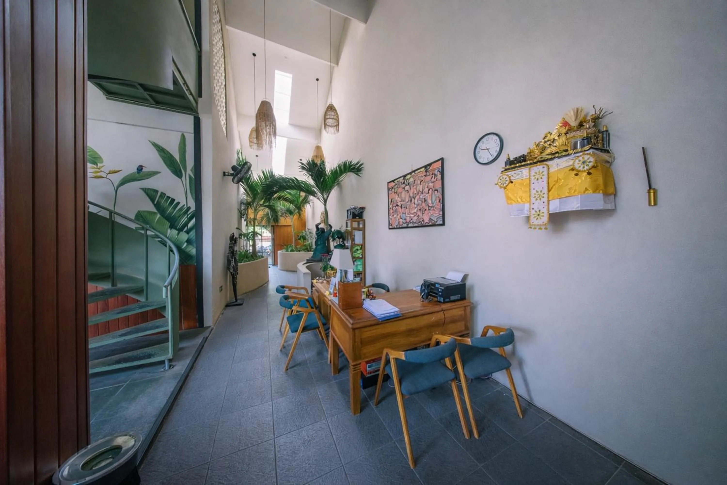 Lobby or reception in Abian Klumpu Villa & Spa Sanur Bali