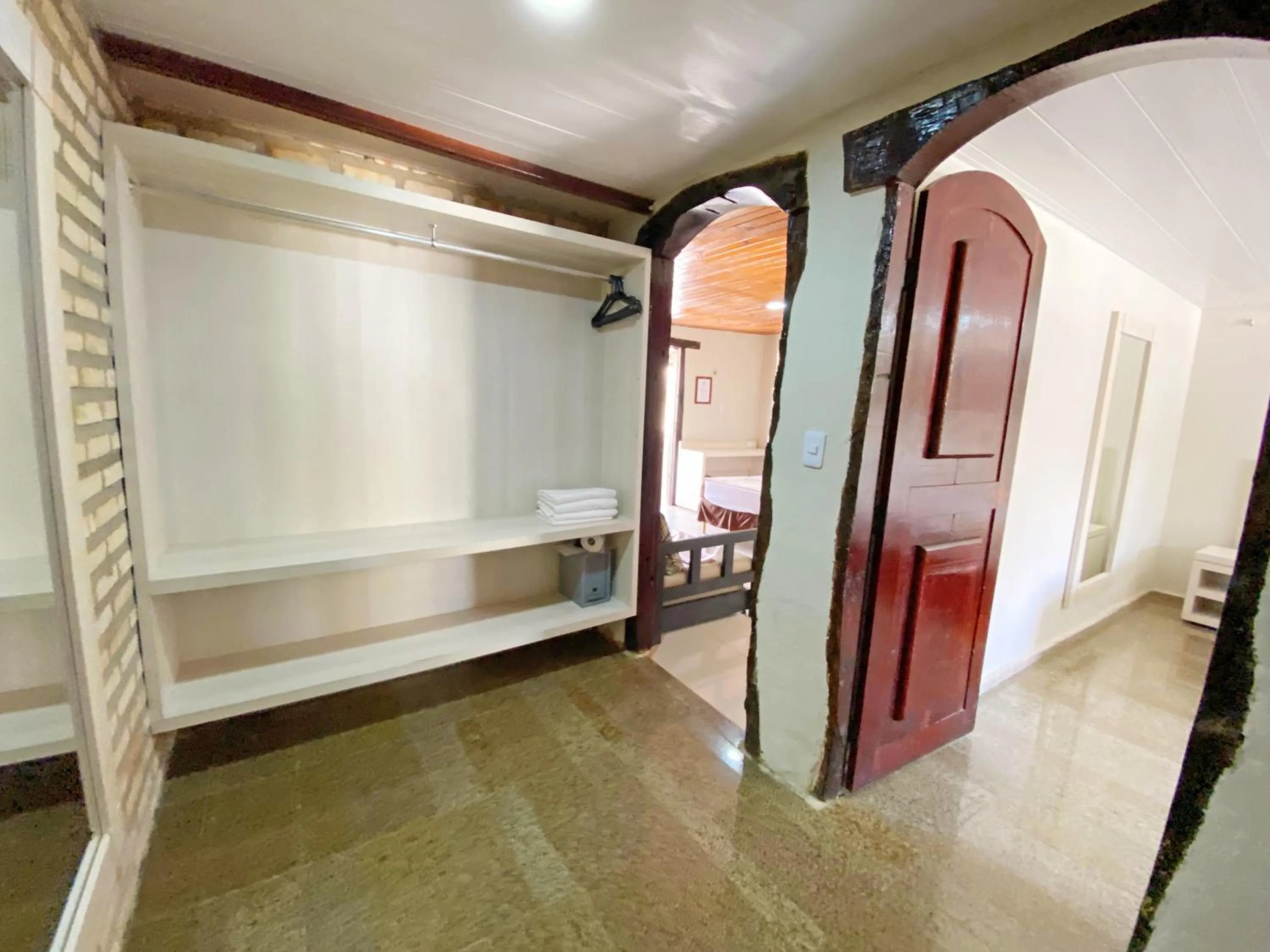 Bed in Hotel Parque das Fontes