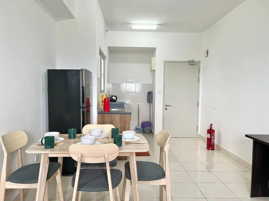 Kitchen or kitchenette in Alanis by MOKA at SEPANG