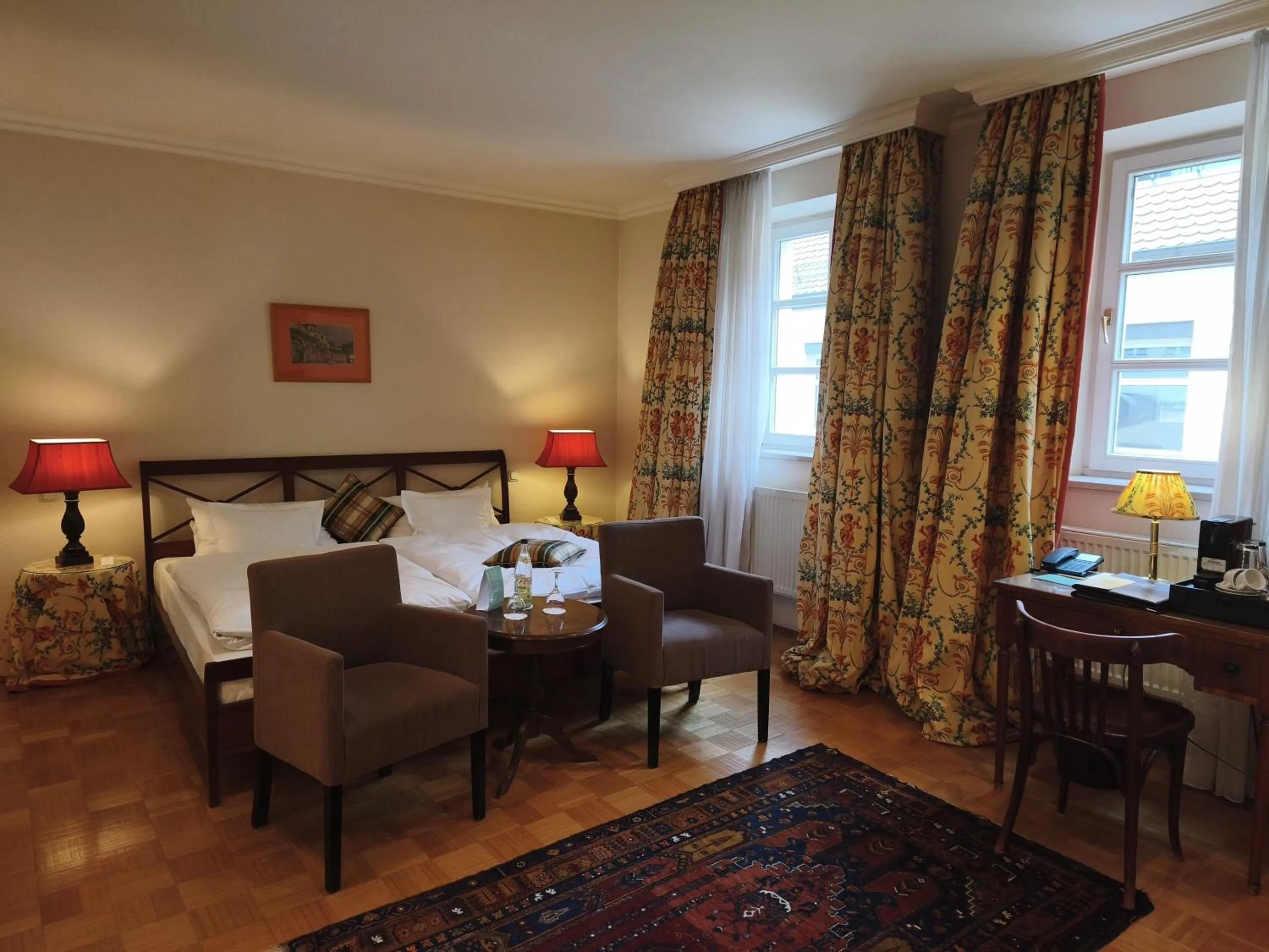 Bed in Hotel Goldener Anker