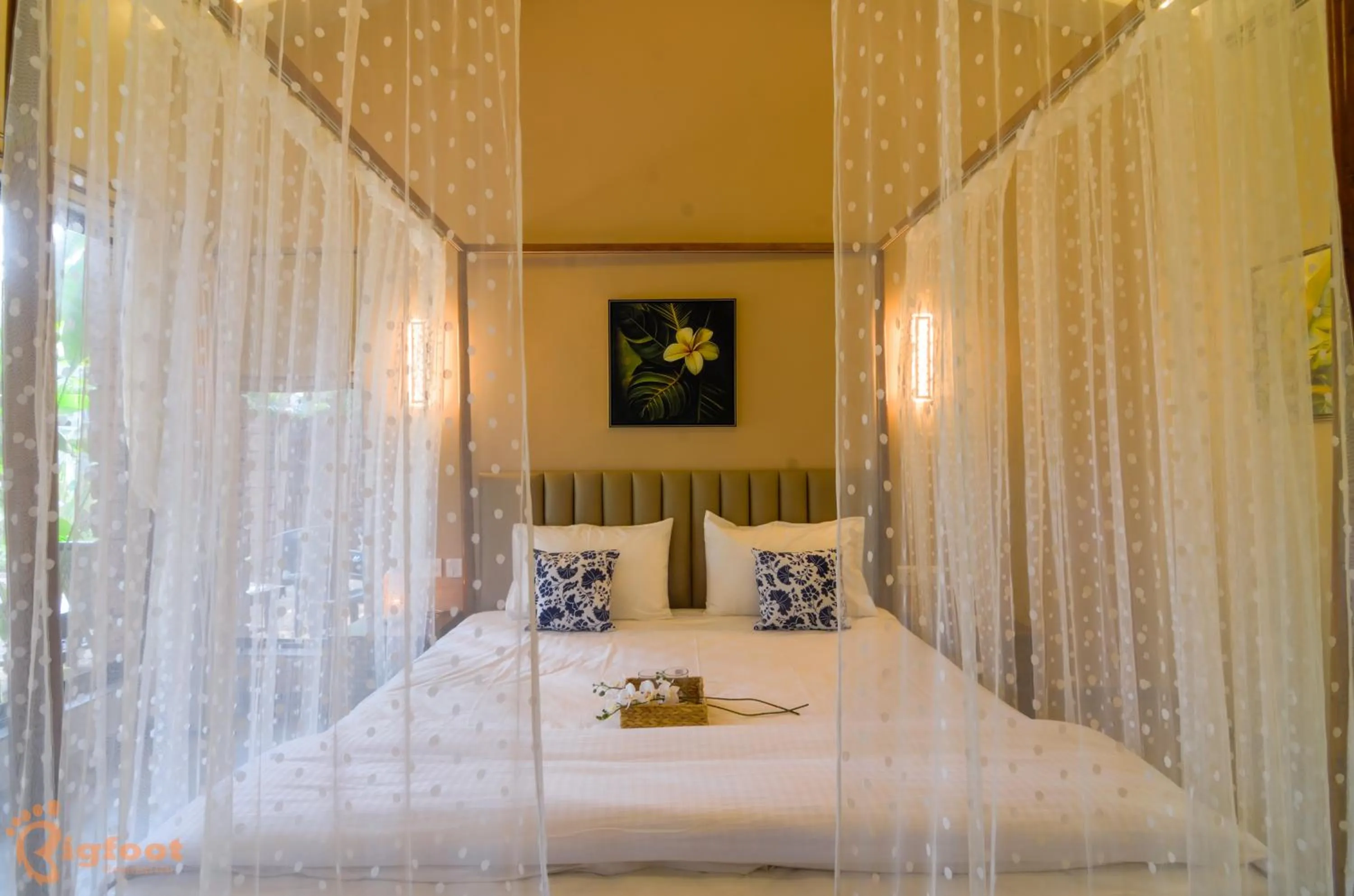 Bed in Jomo Resort
