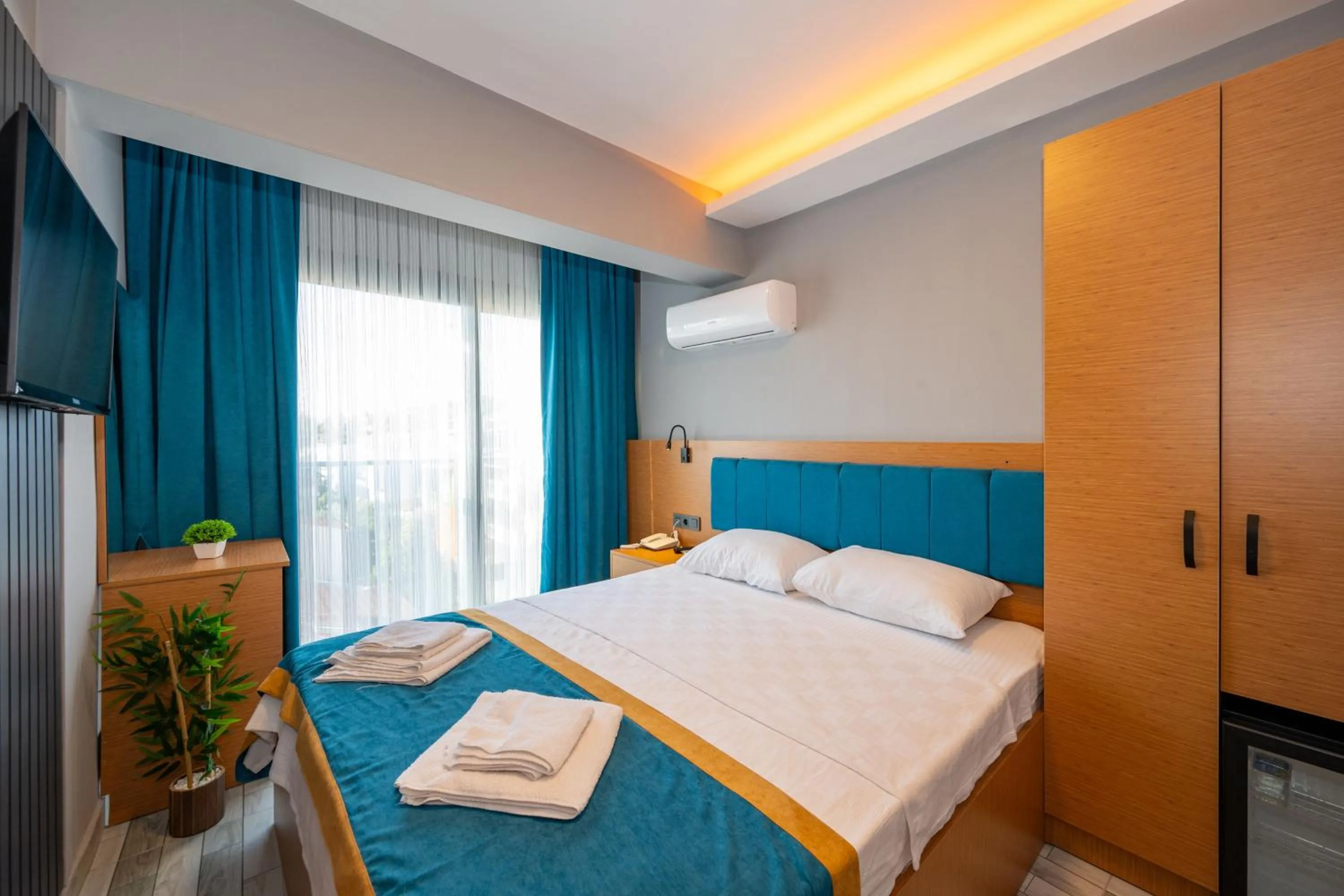 Bed in Otel Carpediem Gold Kuşadası