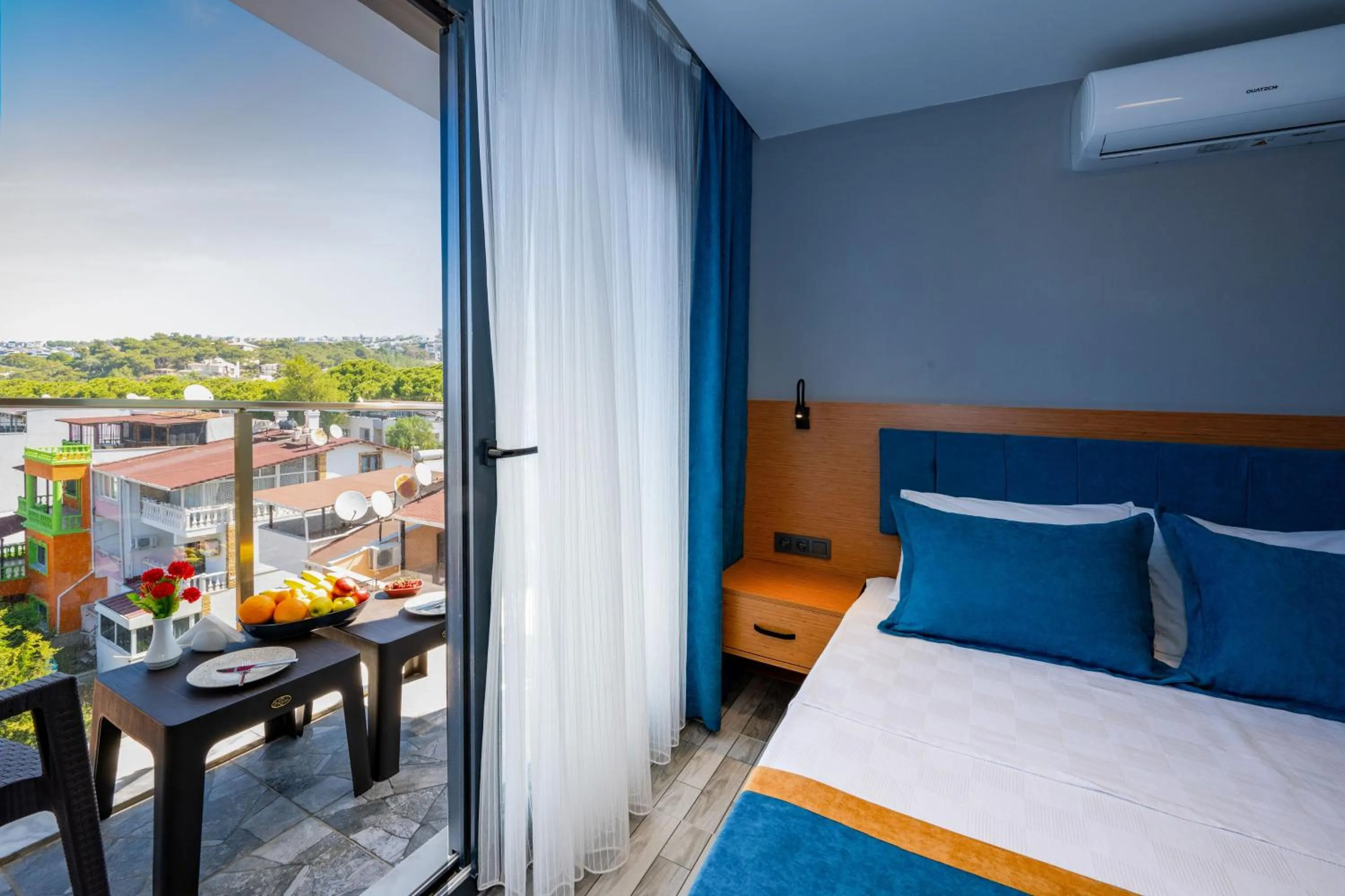 Balcony/Terrace in Otel Carpediem Gold Kuşadası