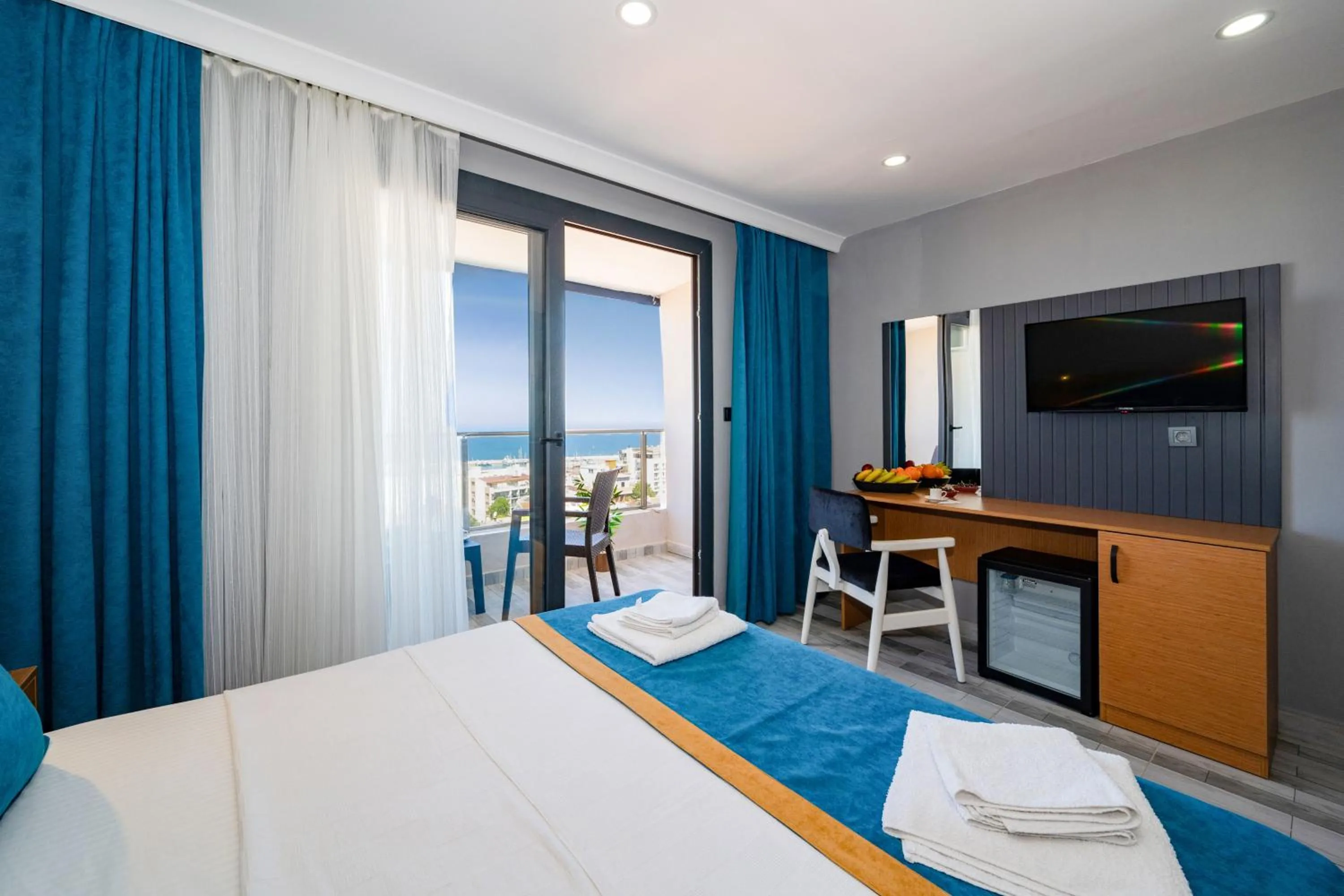 Bed in Otel Carpediem Gold Kuşadası