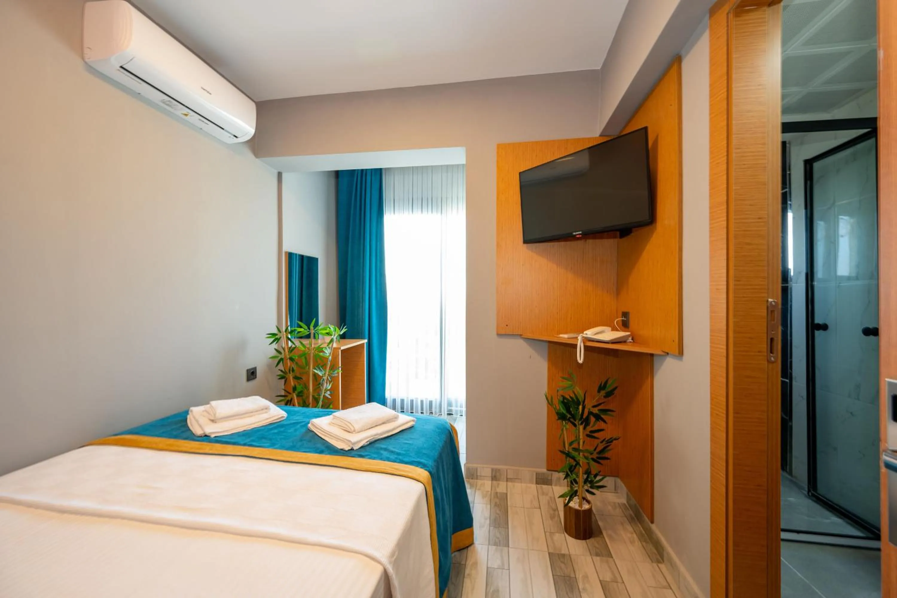 Bed in Otel Carpediem Gold Kuşadası