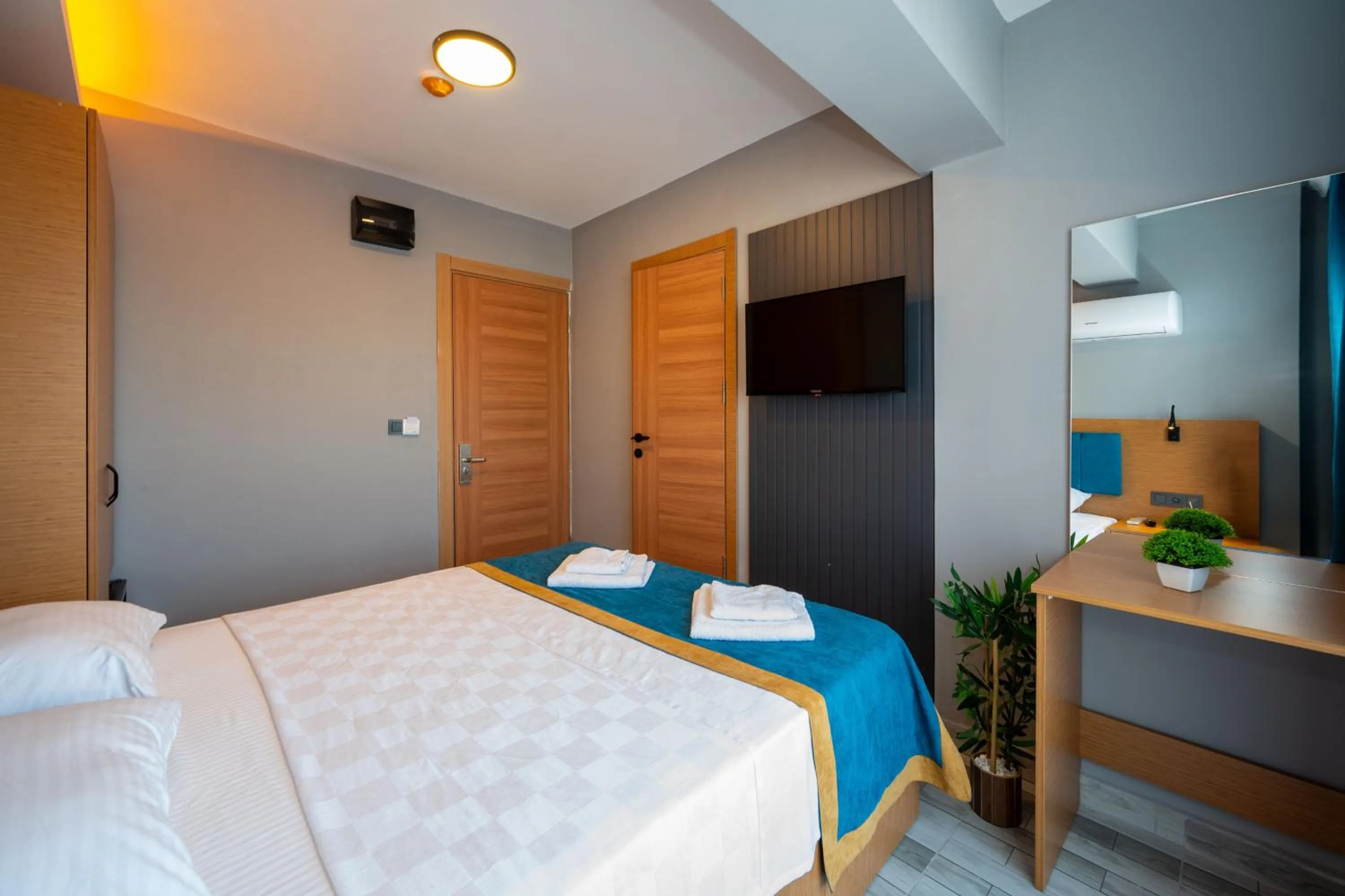 Bed in Otel Carpediem Gold Kuşadası