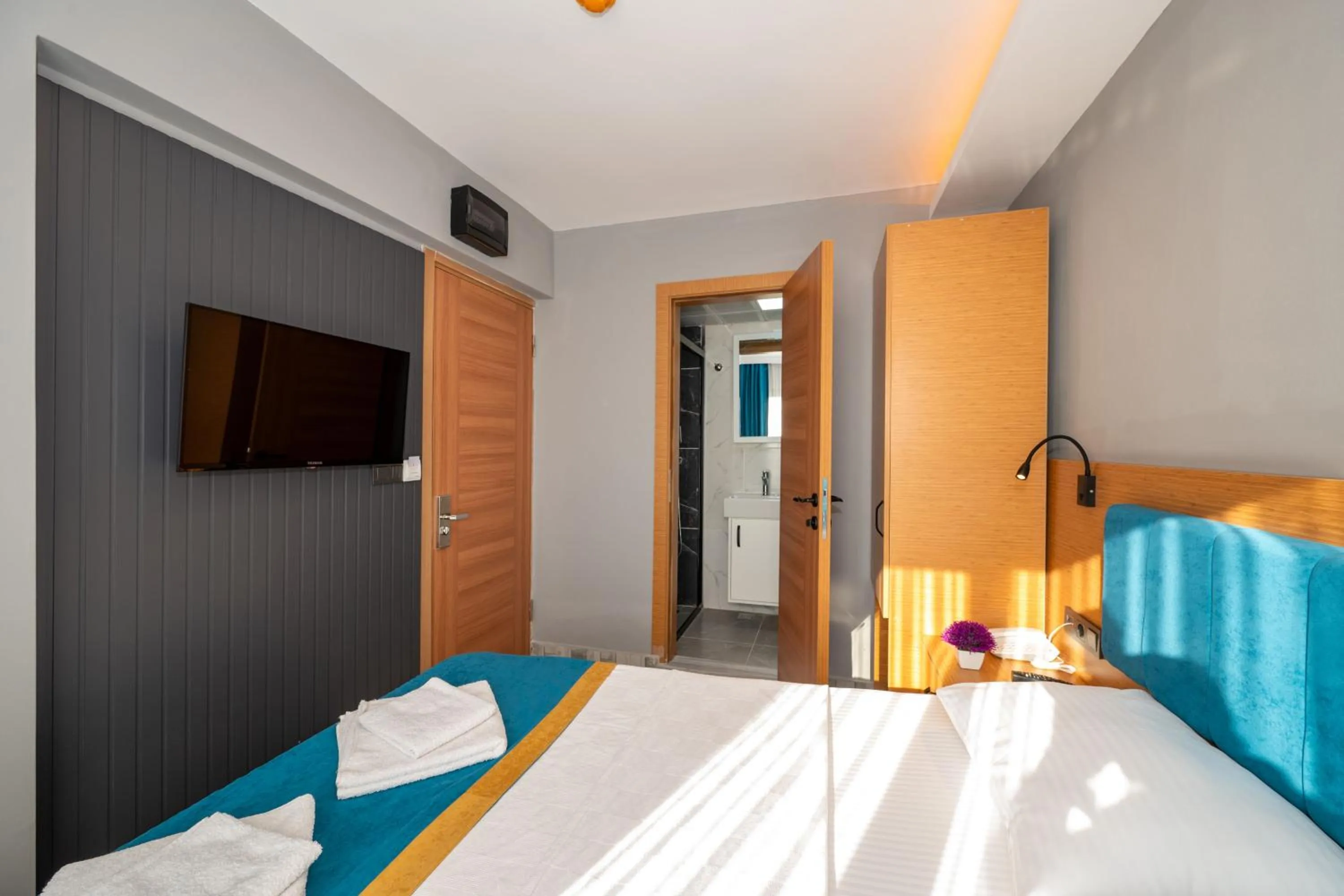 Bed in Otel Carpediem Gold Kuşadası