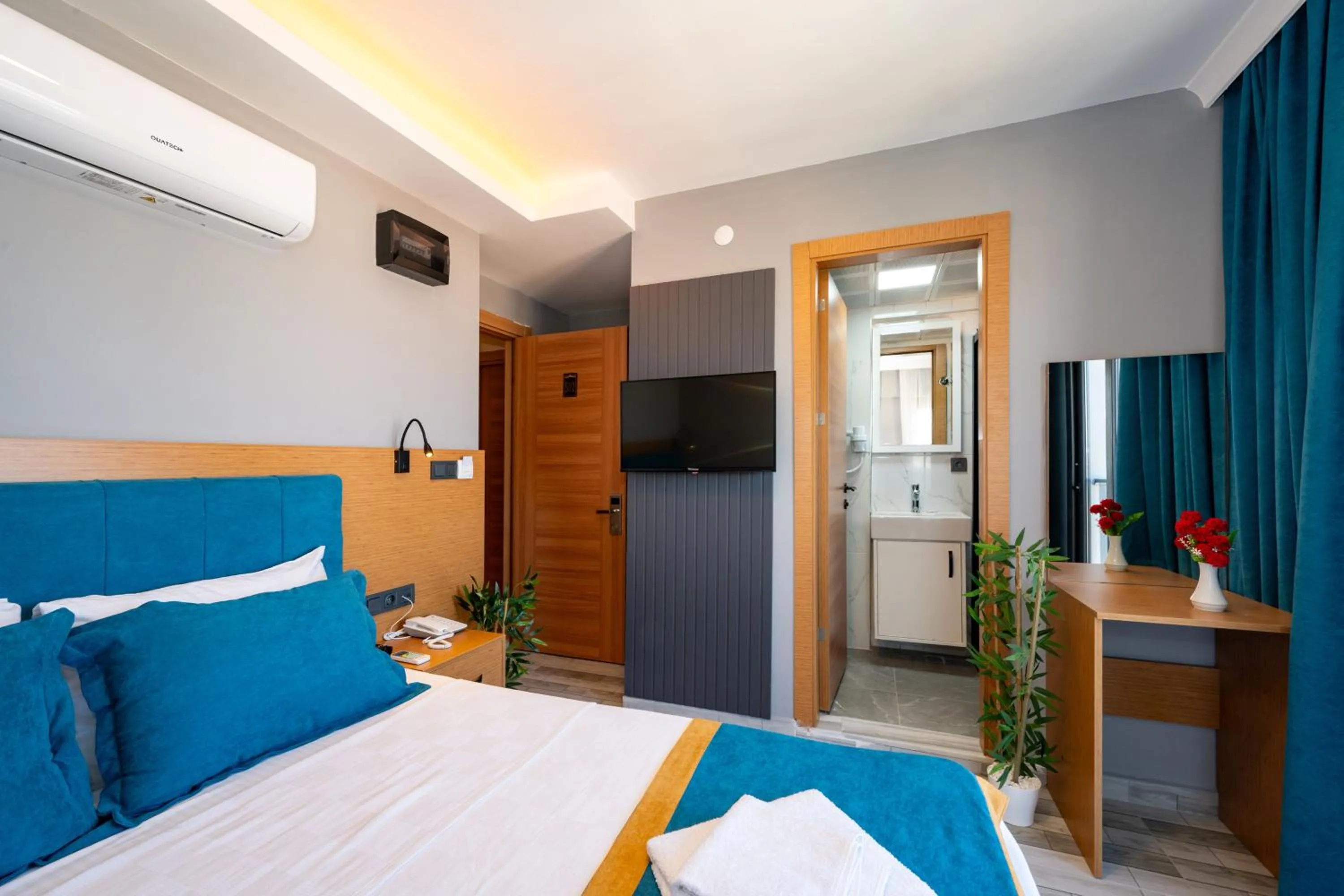 Bed in Otel Carpediem Gold Kuşadası