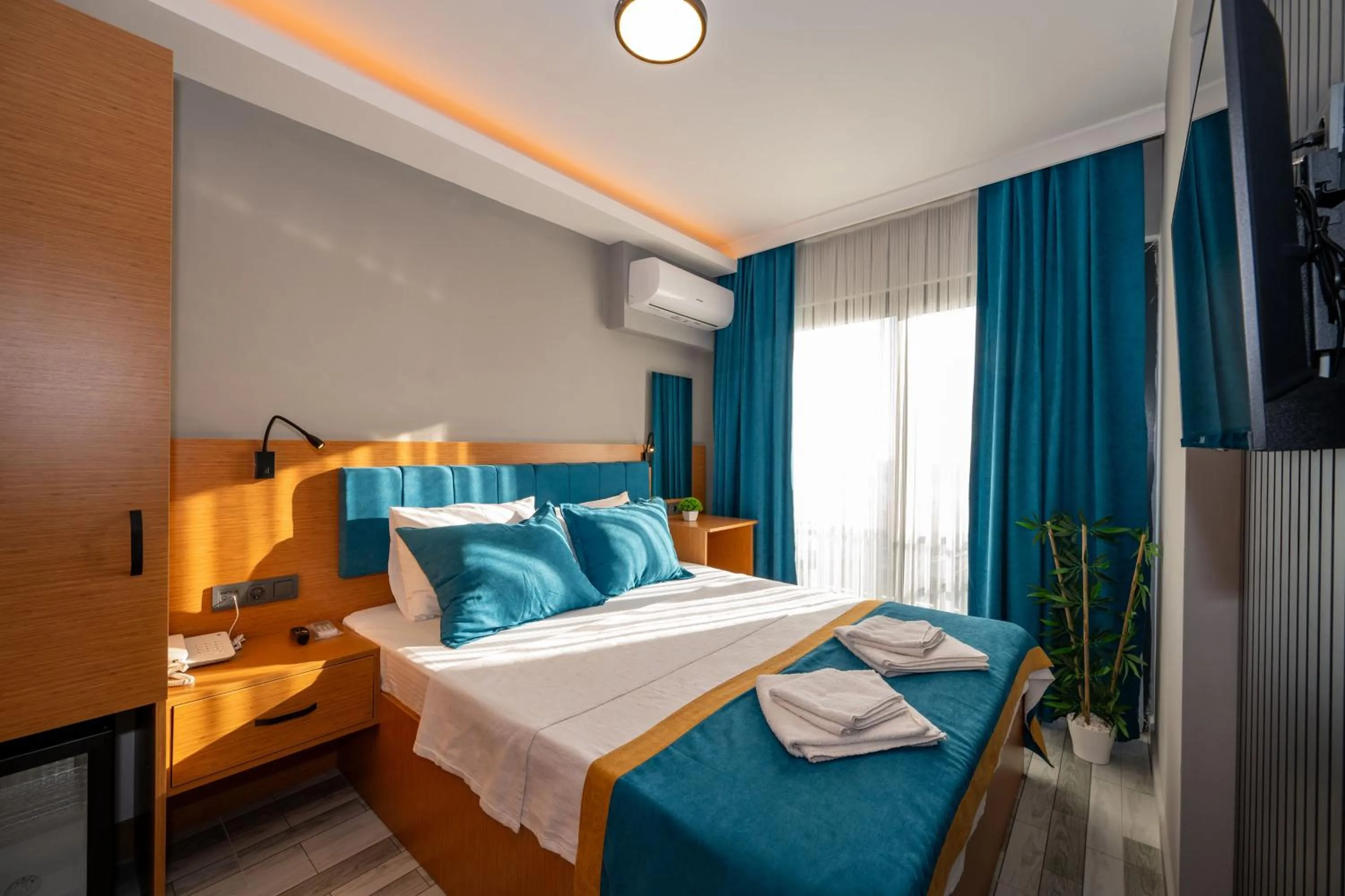 Bed in Otel Carpediem Gold Kuşadası