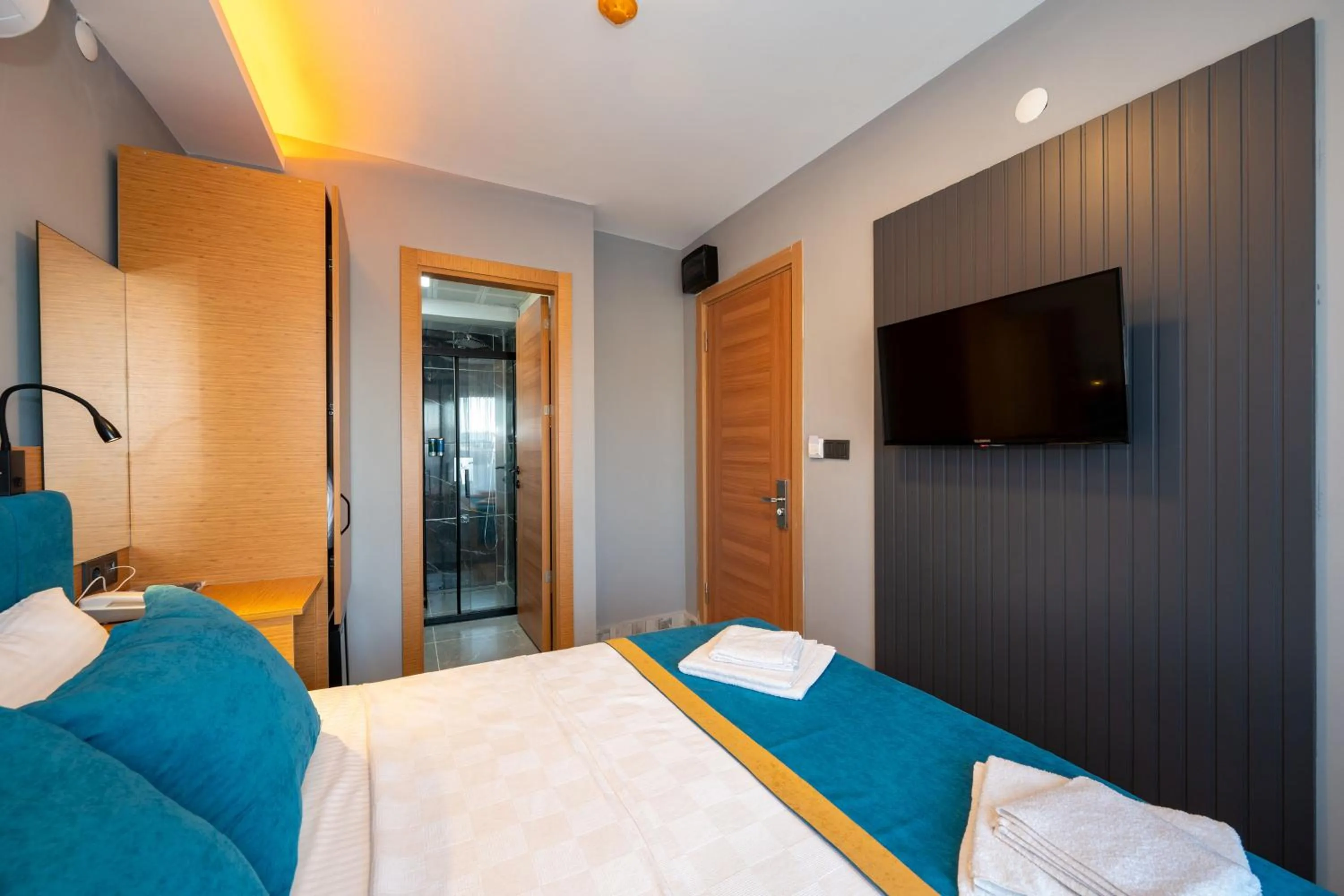 Bed in Otel Carpediem Gold Kuşadası