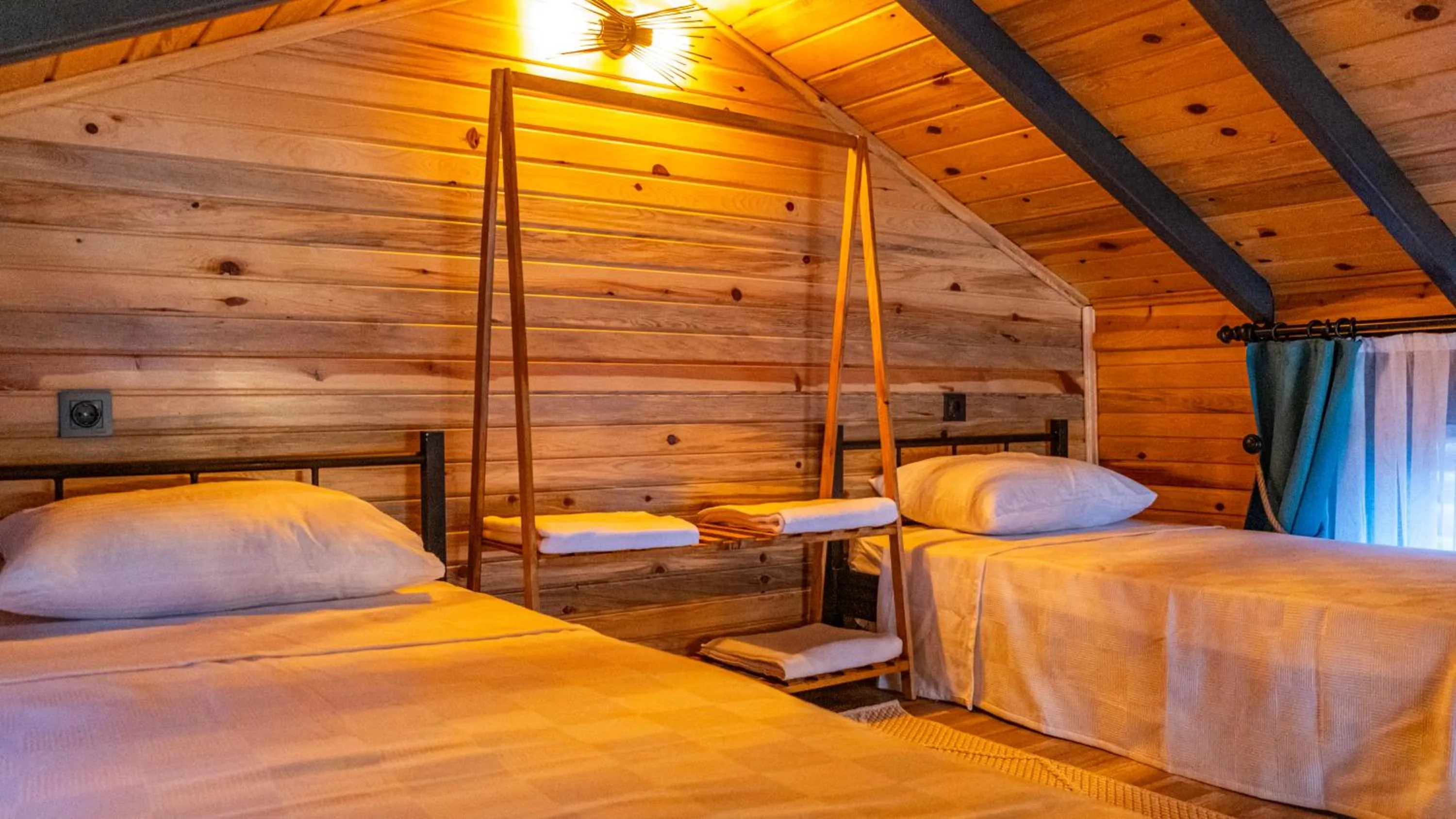 Bed in Tringo Bungalov