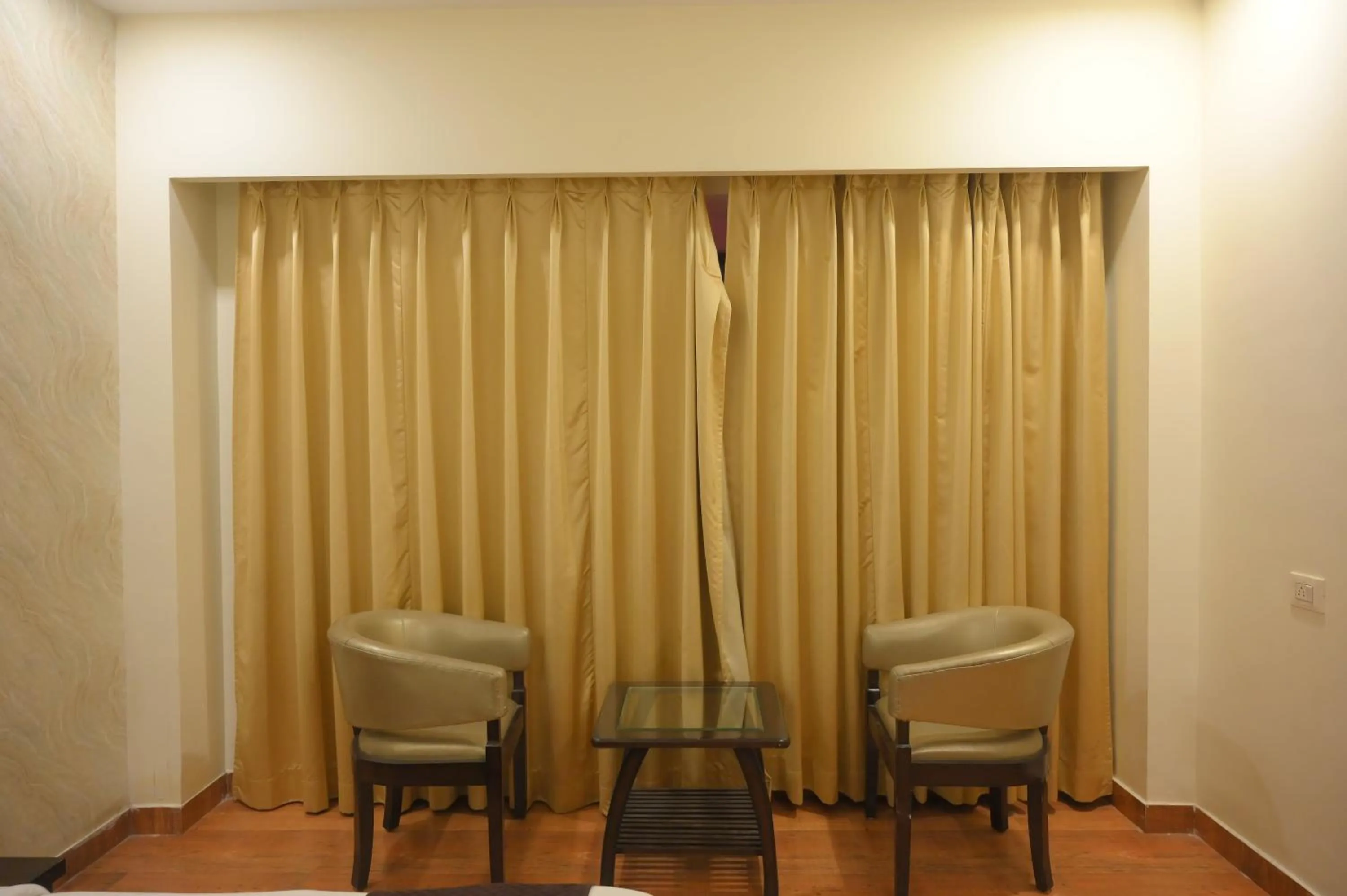 Seating area in Nirmal Hotel And Resort