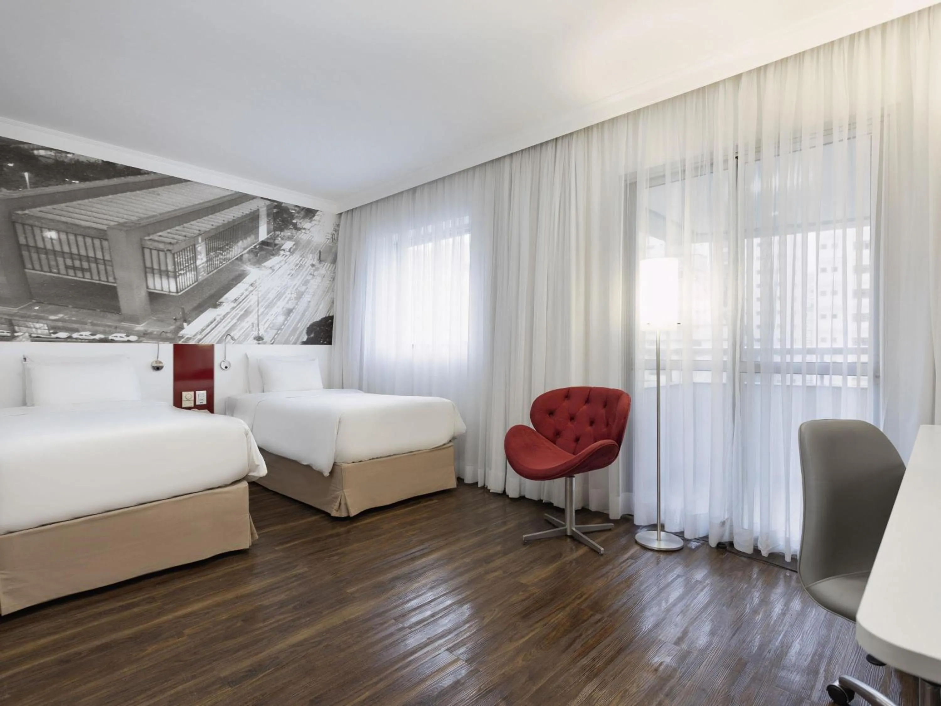 Bedroom, Bed in Mercure Sao Paulo Paulista