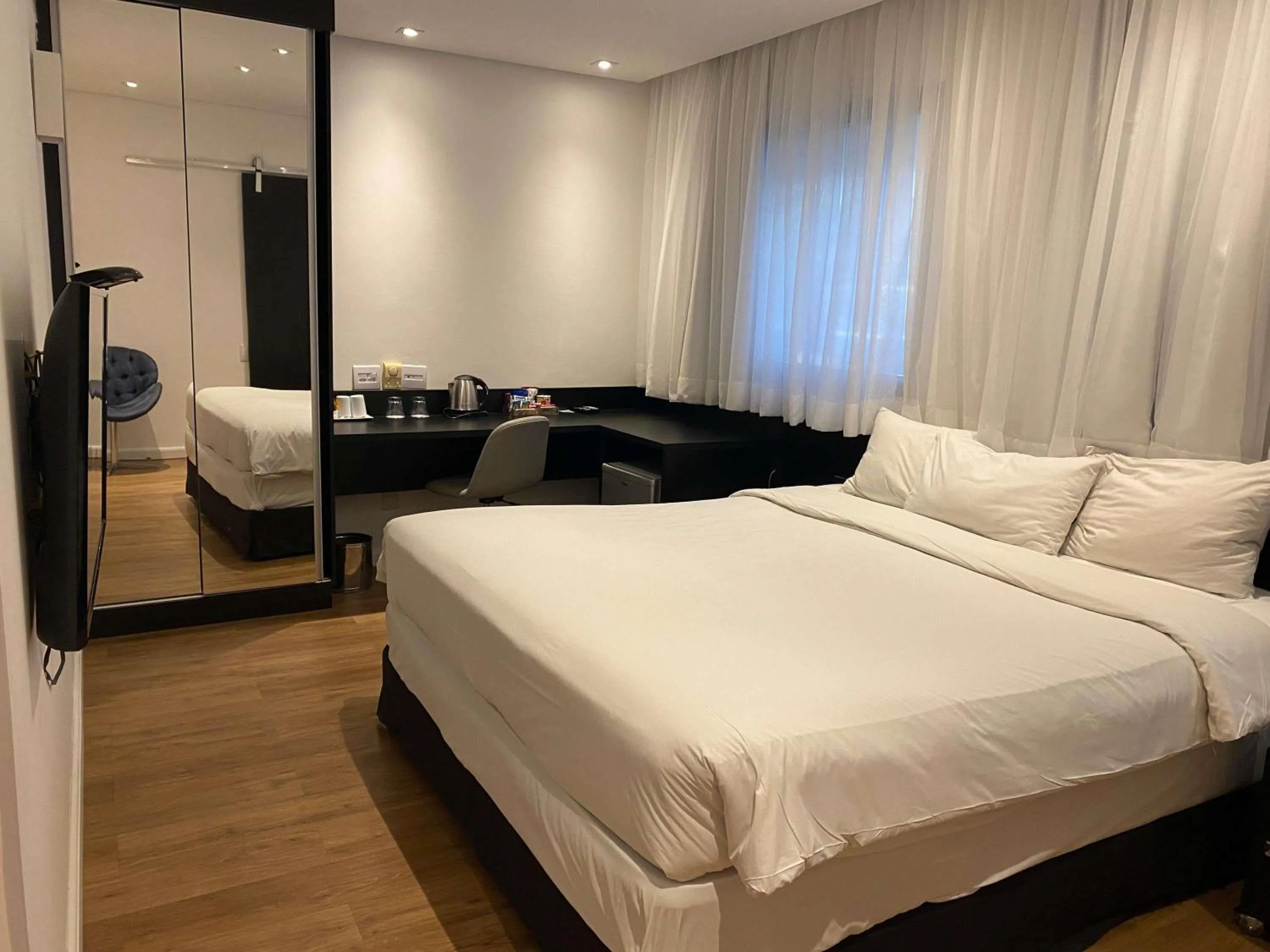 Bedroom, Bed in Mercure Sao Paulo Paulista