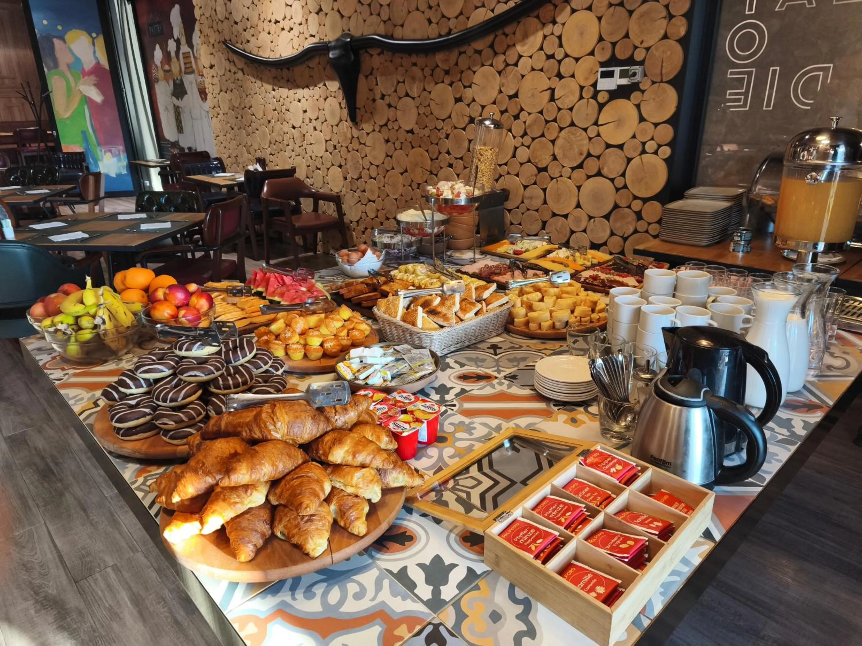 Breakfast in Hotel Vojvoda Putnik