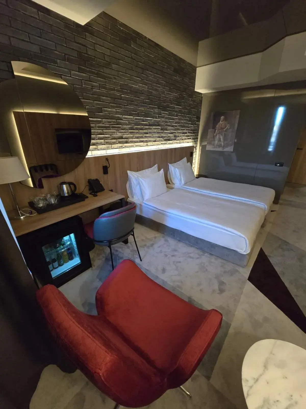 Twin Room with City View - single occupancy in Hotel Vojvoda Putnik Twin Room with City View - single occupancy in Hotel Vojvoda Putnik