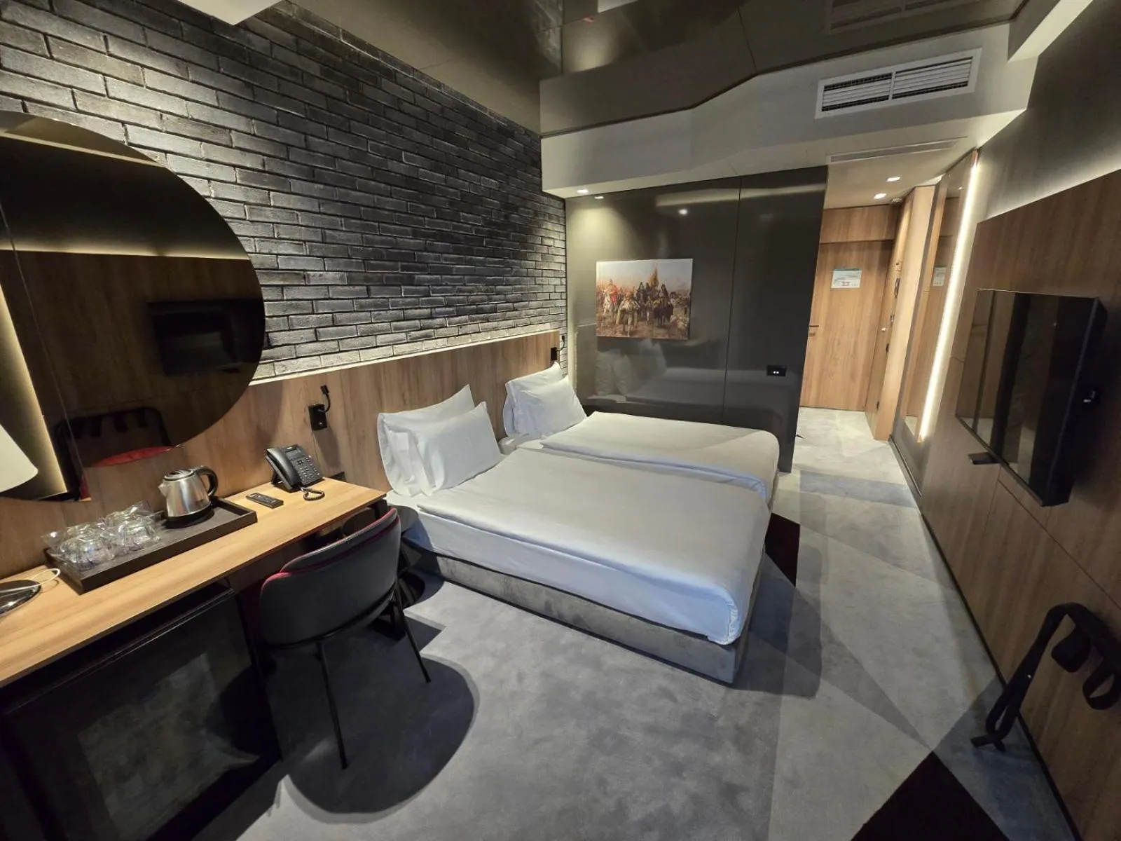 Bed in Hotel Vojvoda Putnik