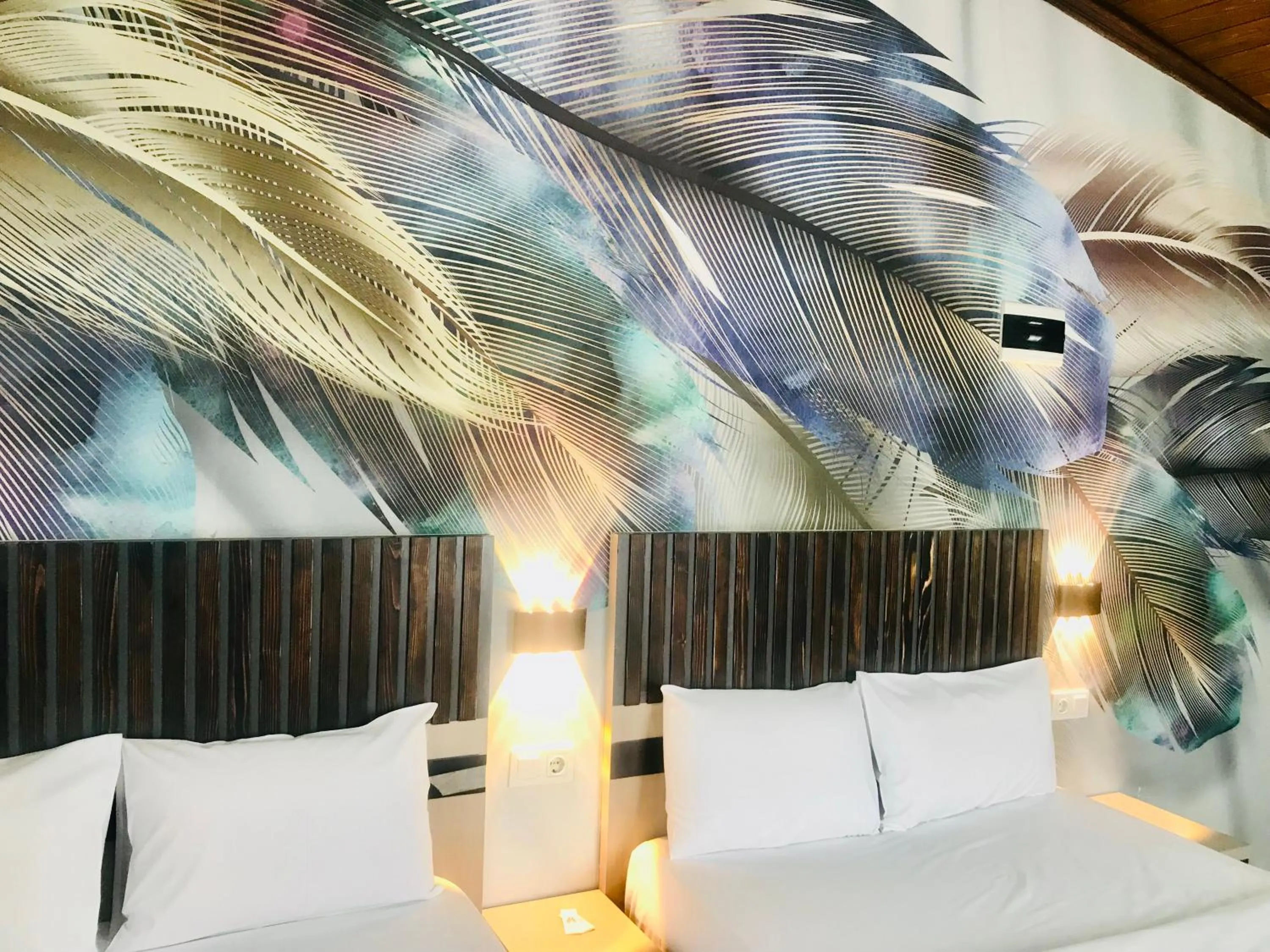 Decorative detail, Bed in Bonita Hotel