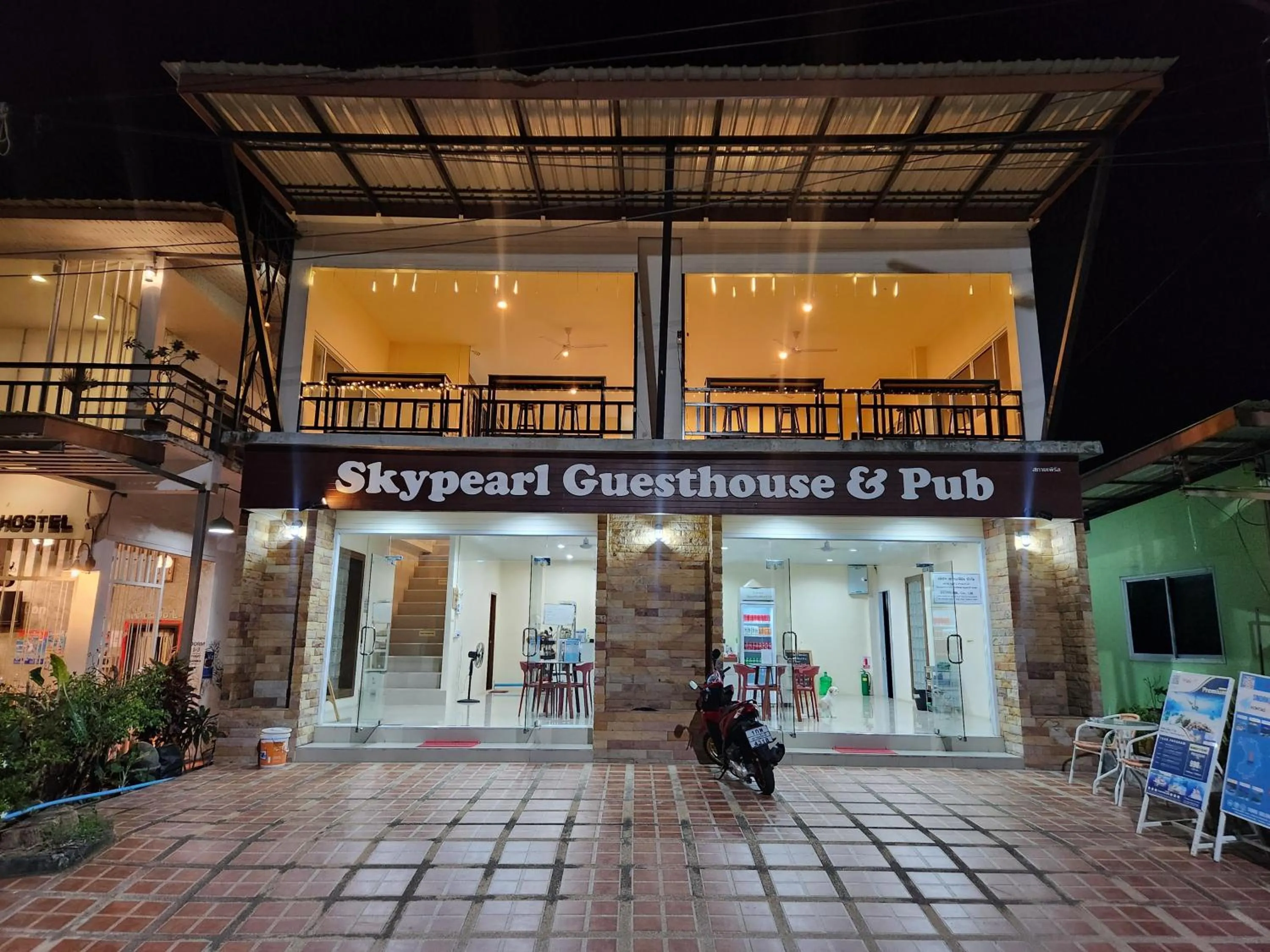 Property building in SKYPEARL Guesthouse & Café
