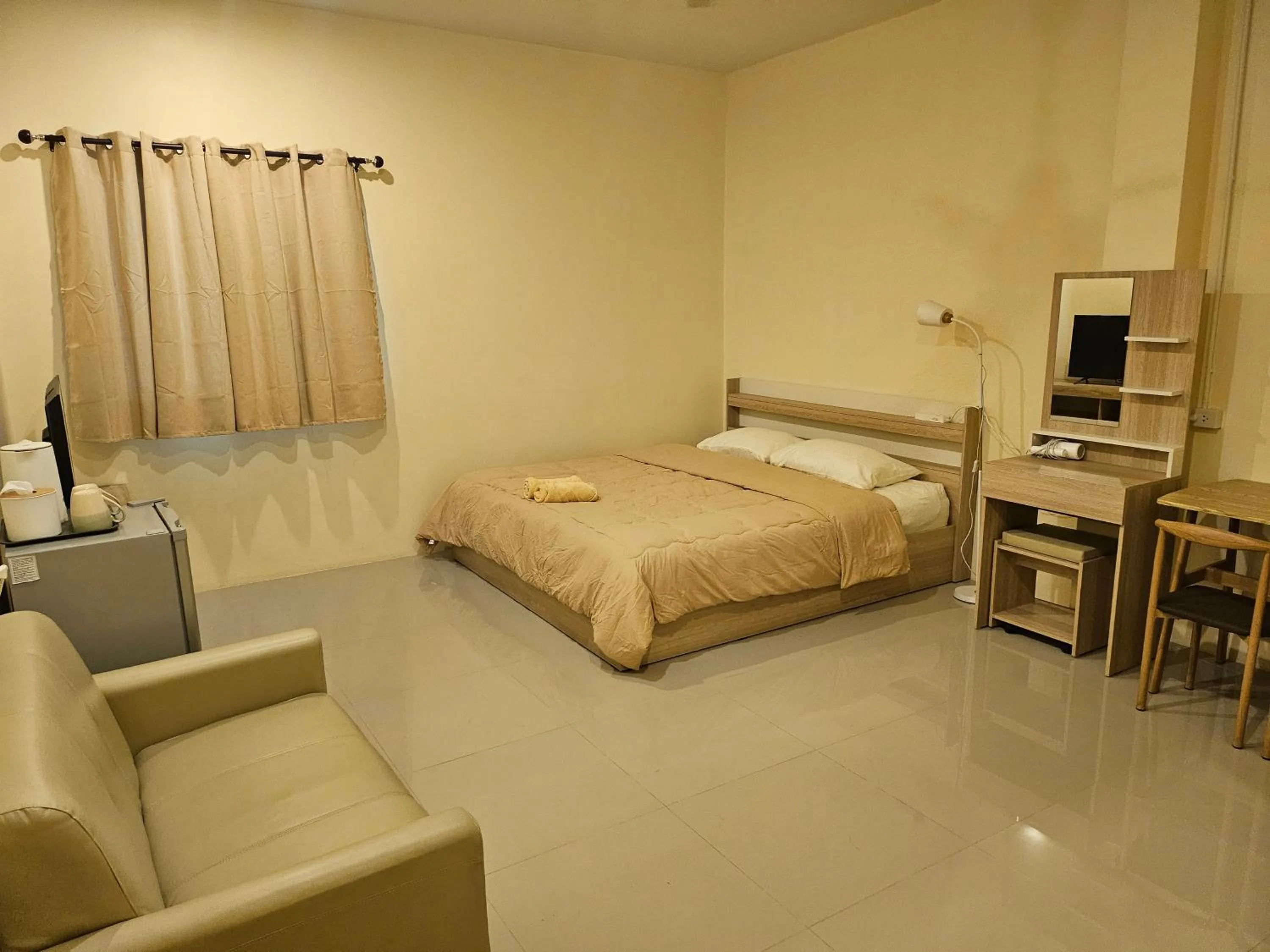 Bed in SKYPEARL Guesthouse & Café