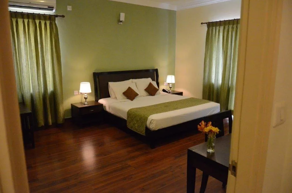 Bed in Trinity Suites