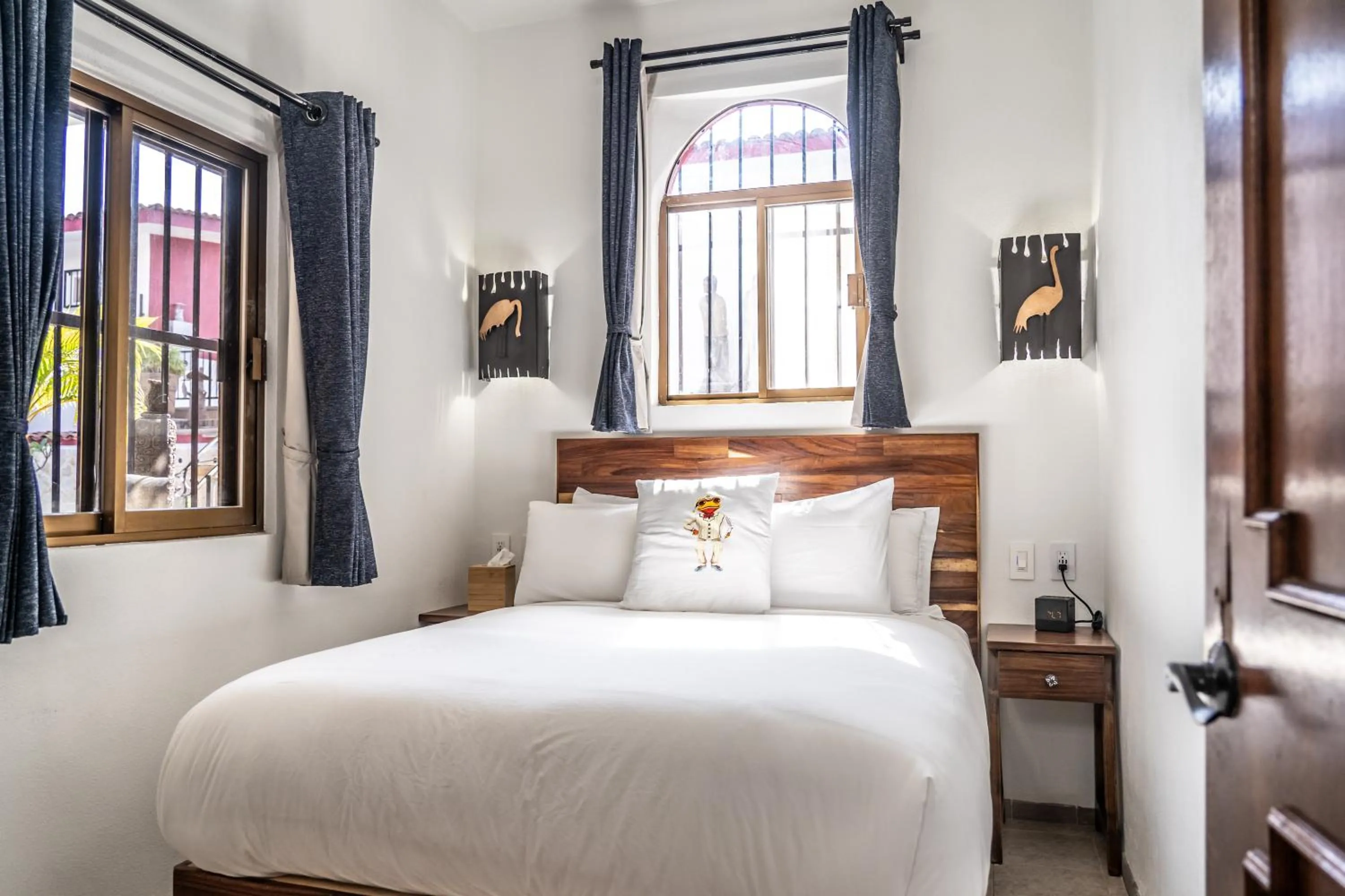 Bed in 5 Frogs Hotel Bucerias