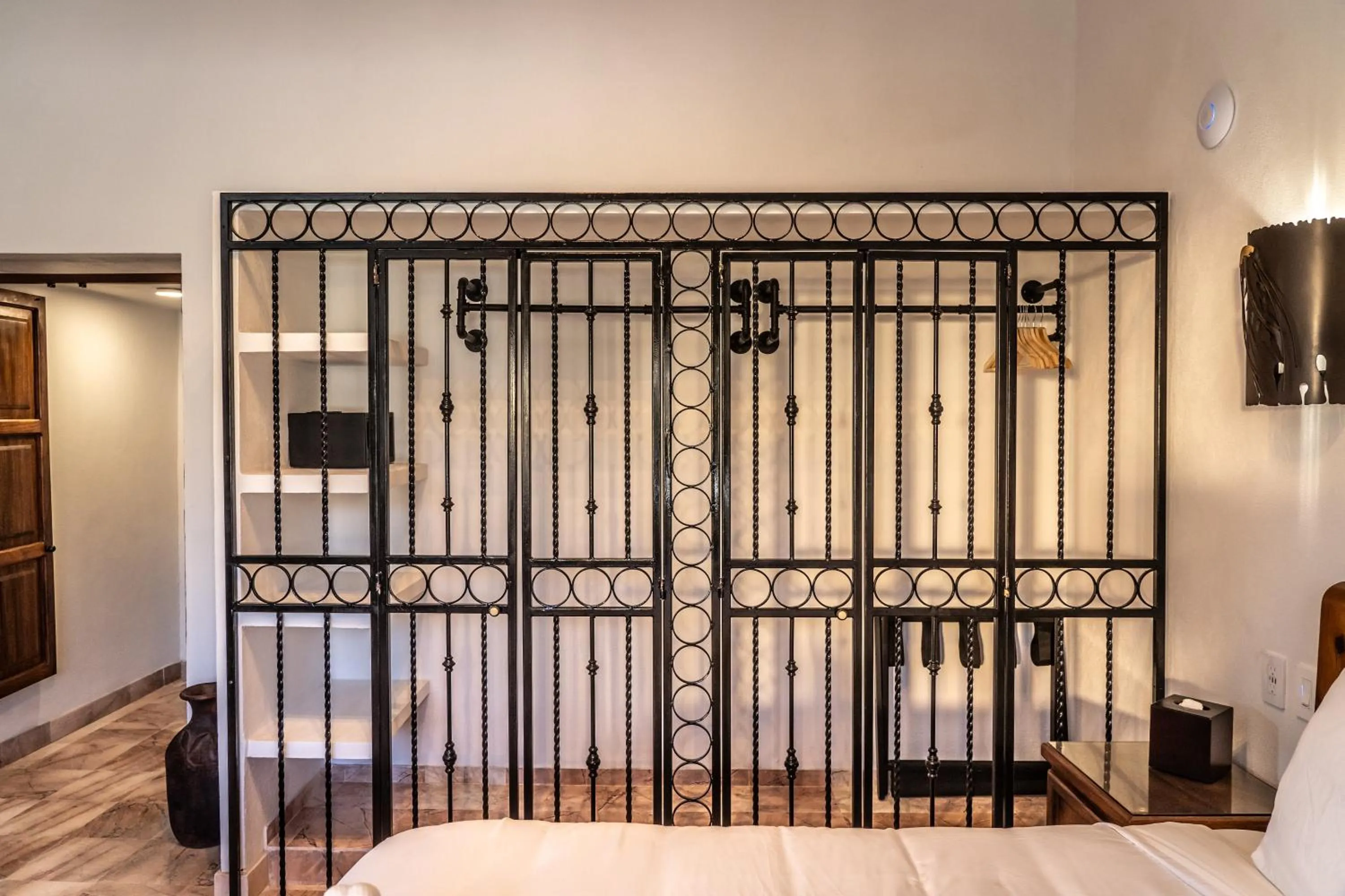 Bed in 5 Frogs Hotel Bucerias