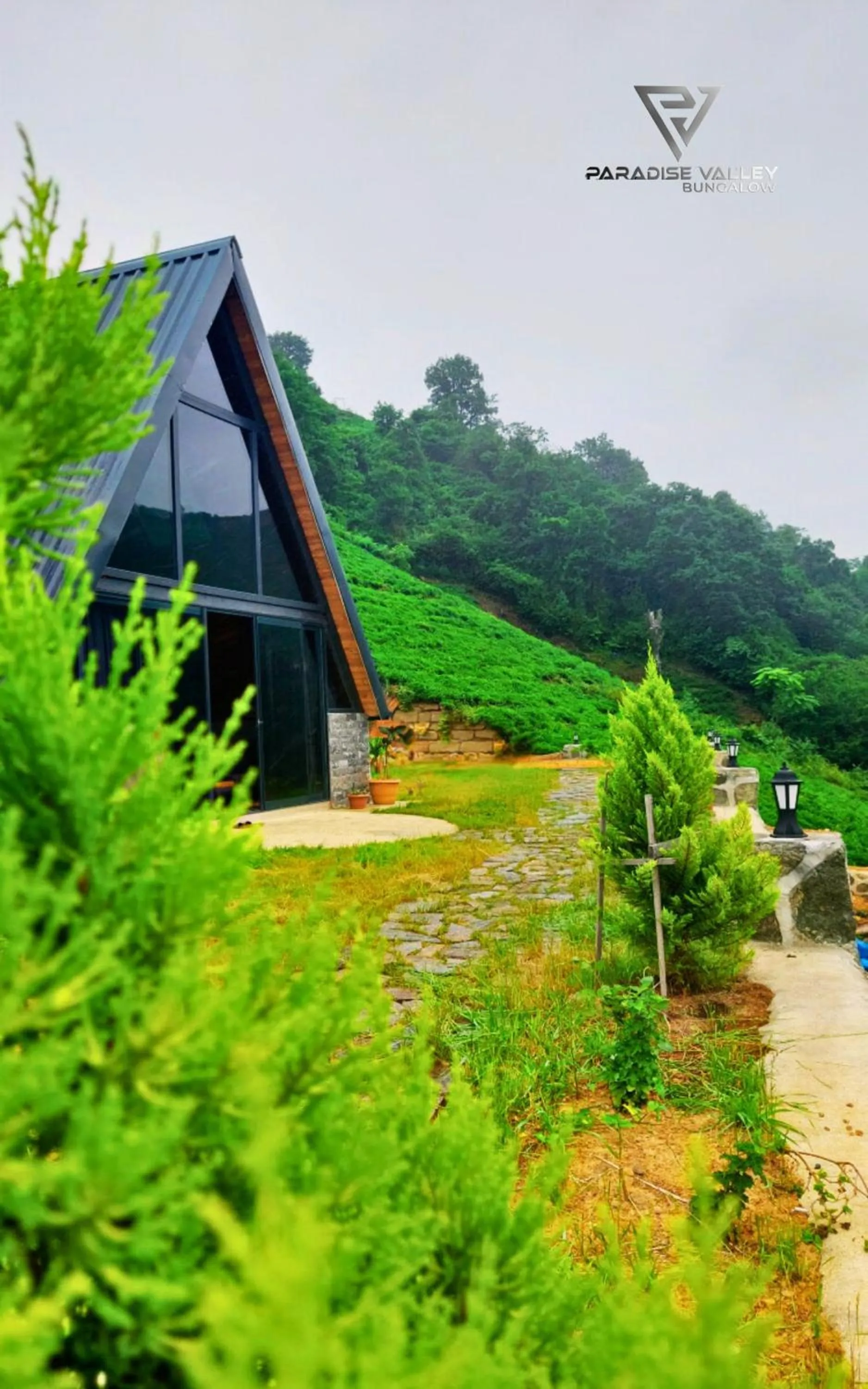Natural landscape in paradise valley bungalow