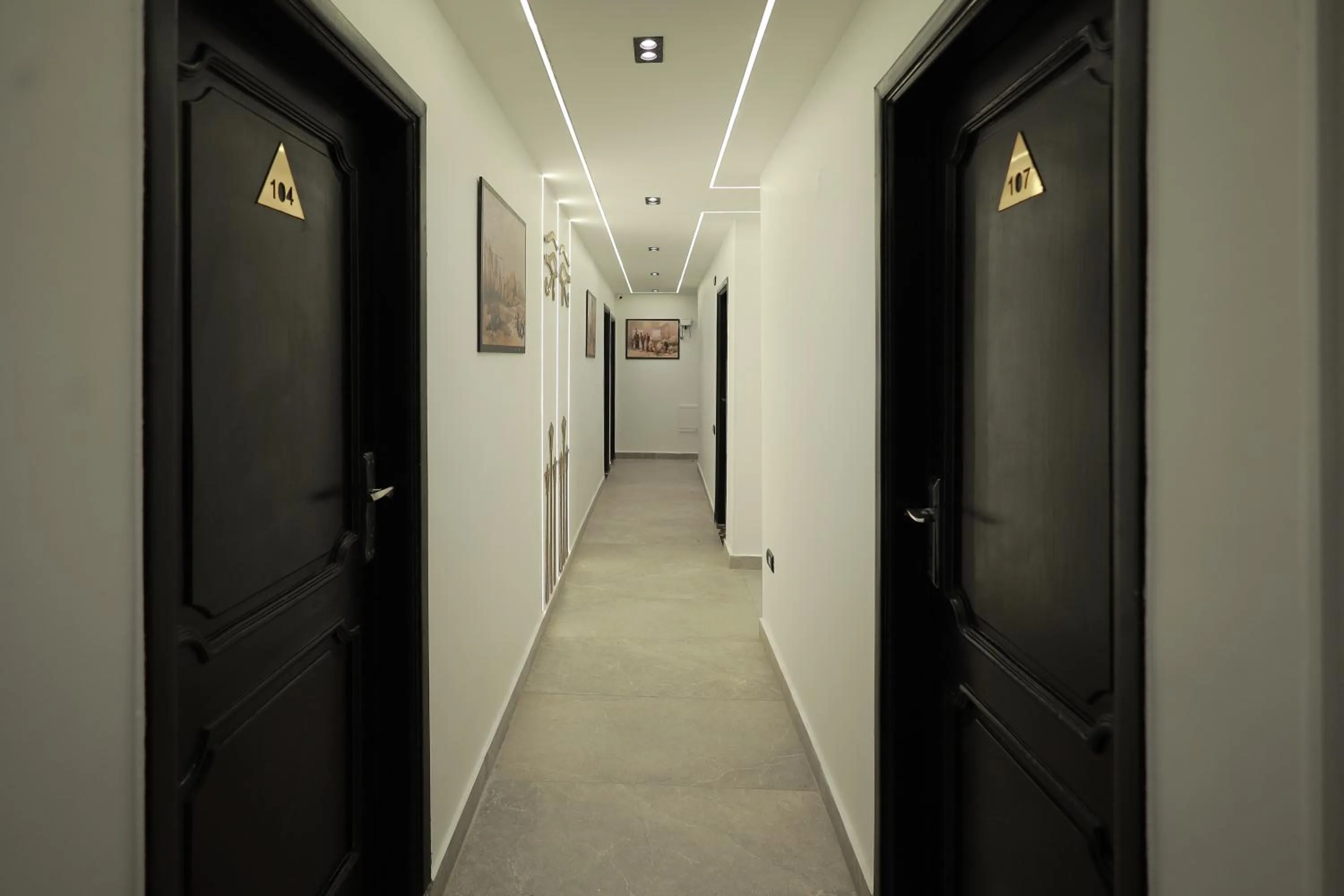 Facade/entrance in The Muse Pyramids INN