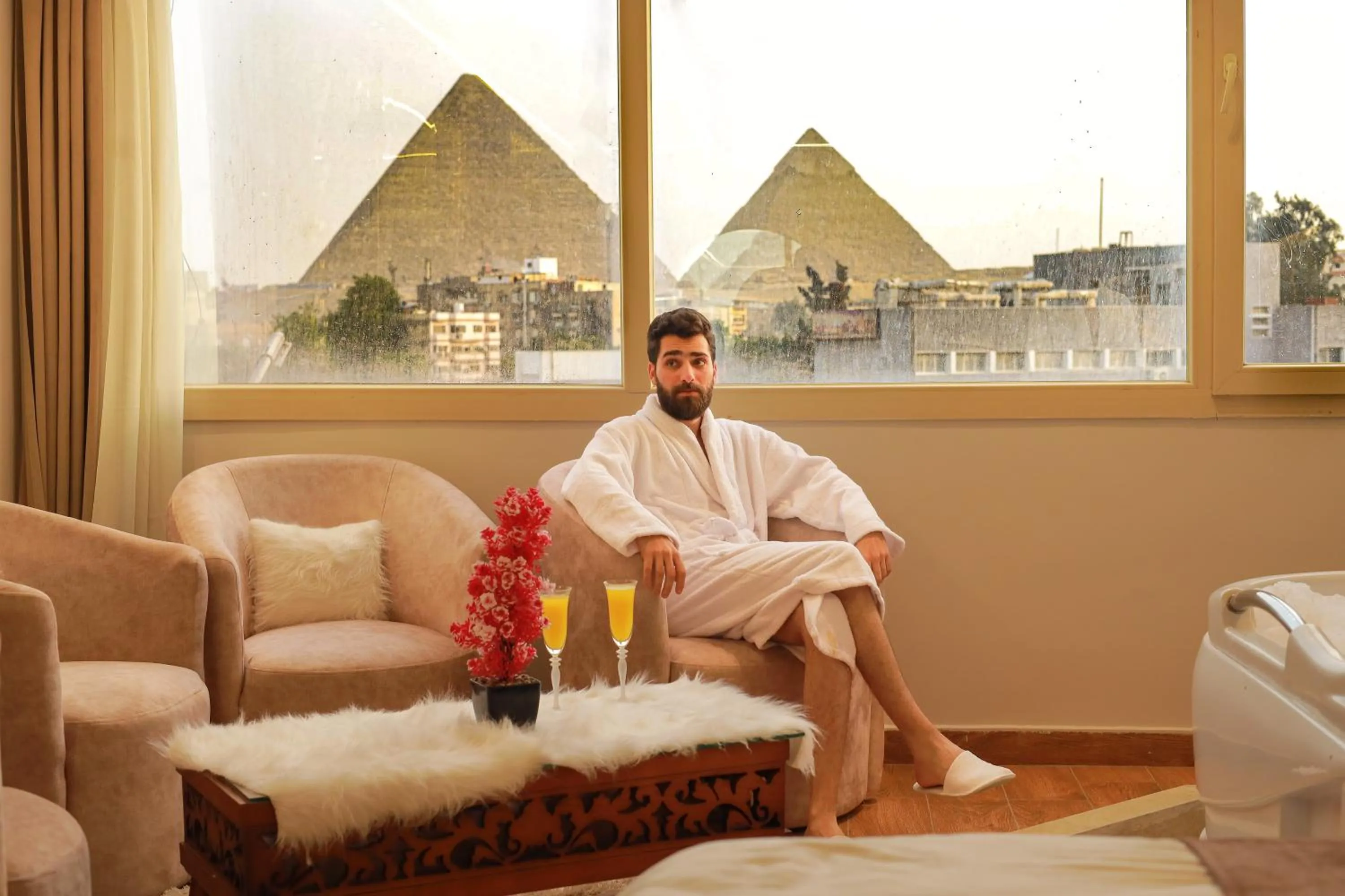 View (from property/room) in The Muse Pyramids INN