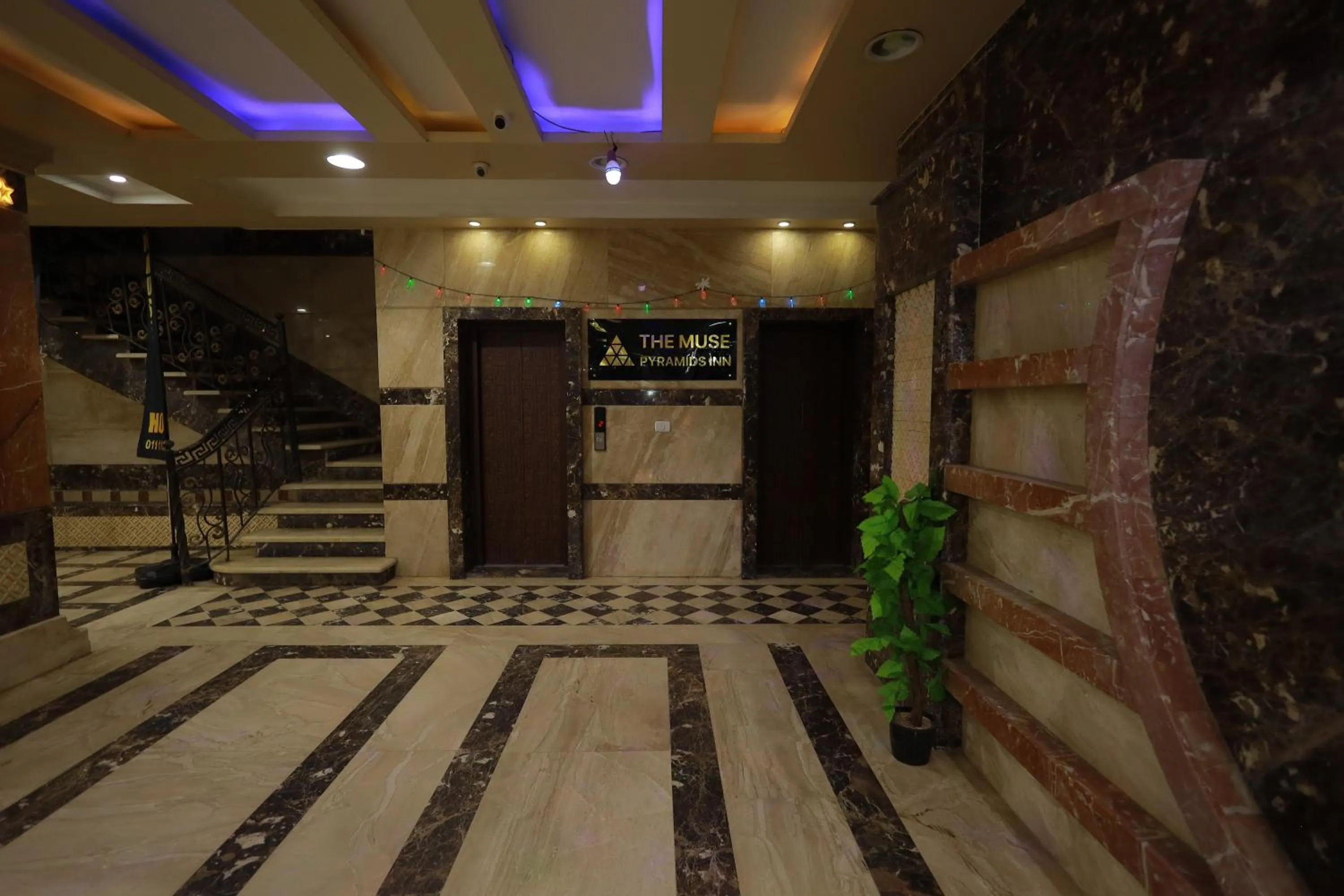 Facade/entrance in The Muse Pyramids INN