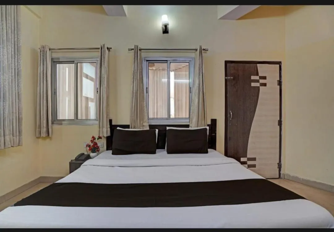 Bed in AK VILAS - BEST BUDGETED HOTEL IN JAIPUR