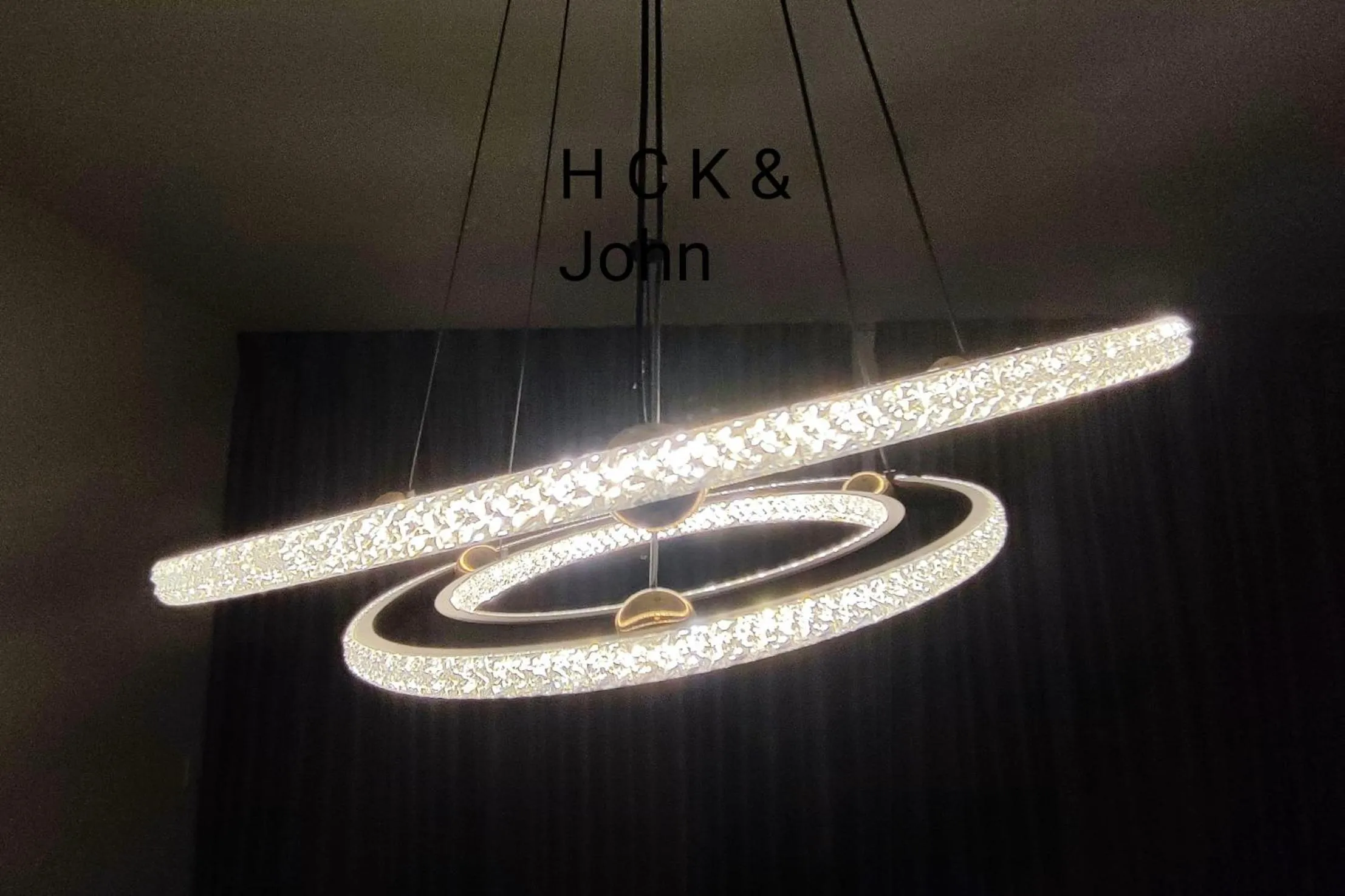 Text overlay in Double Storey Pool at Trio Setia by HCK