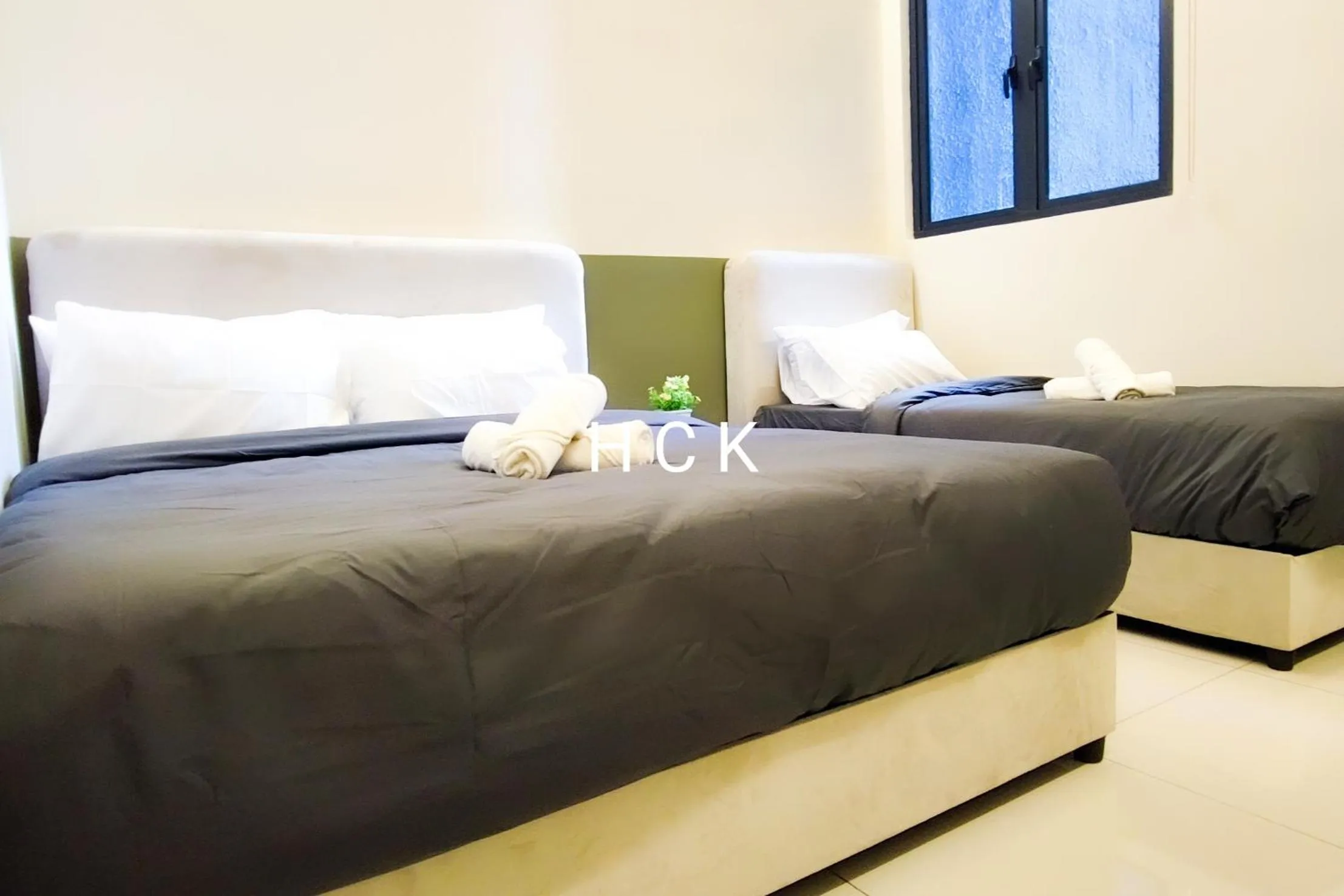 Bed in Double Storey Pool at Trio Setia by HCK