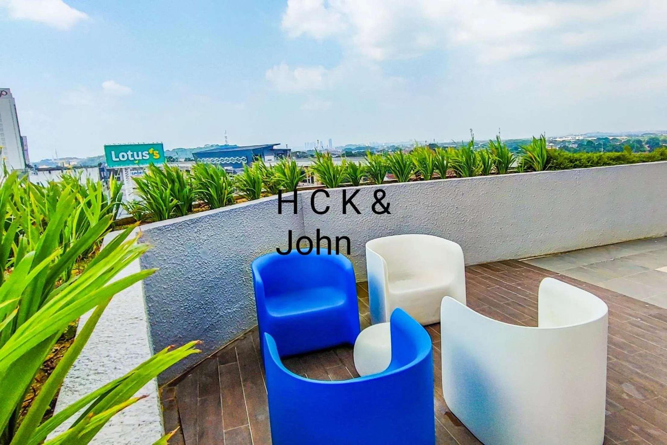 Day in Double Storey Pool at Trio Setia by HCK