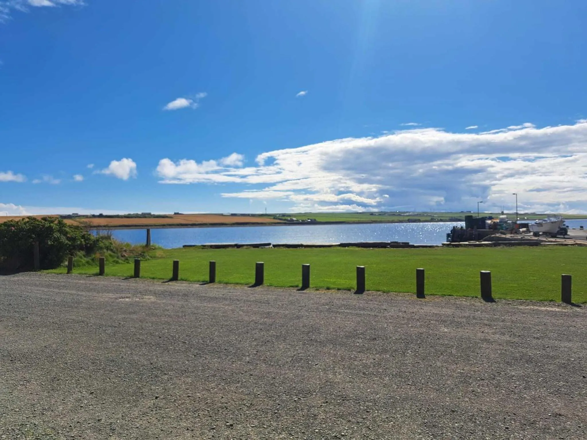 Garden in The Sands Hotel, Orkney