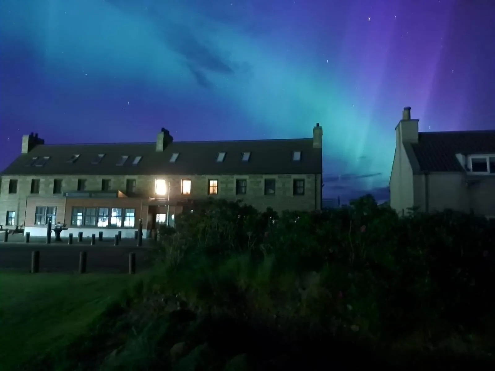 Garden in The Sands Hotel, Orkney