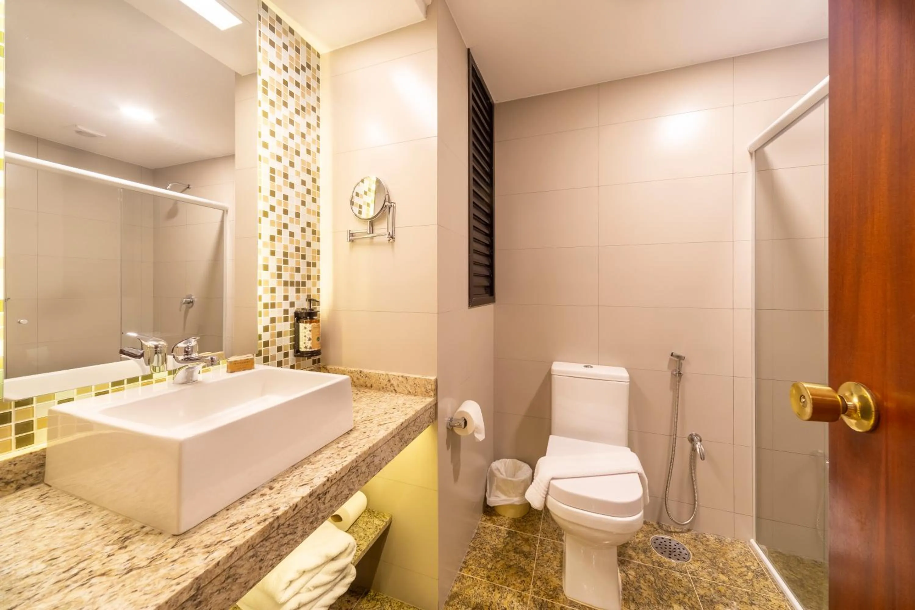 Bathroom in Mercure Curitiba Golden